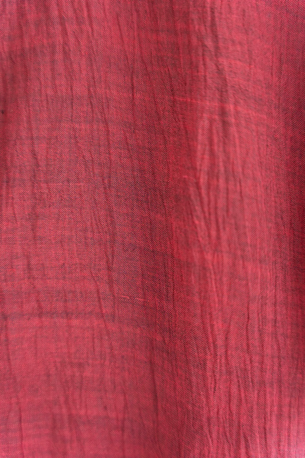 Issey Miyake Men 19SS Wrinkled Ramie Shirt — back