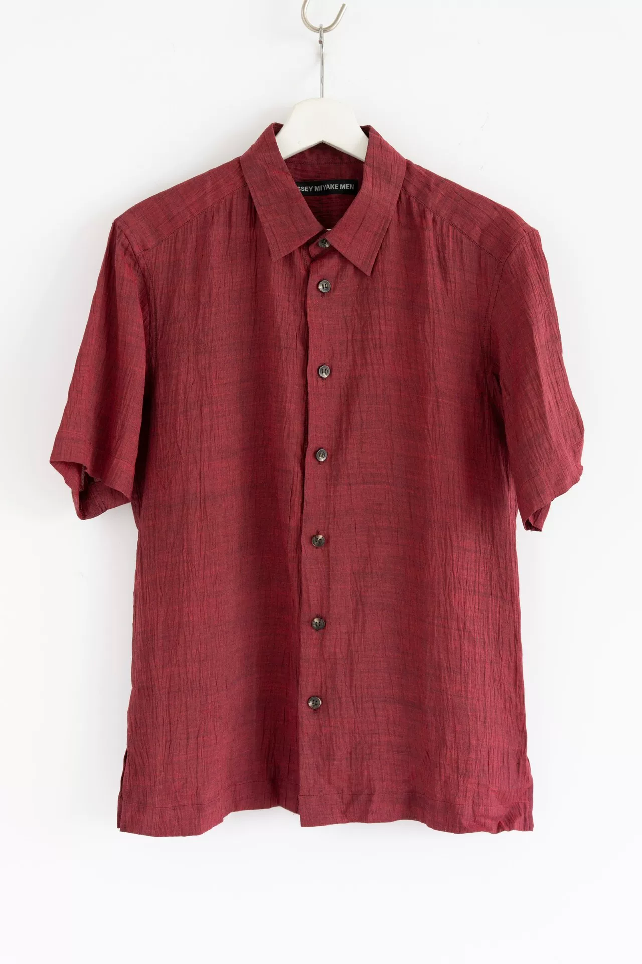 Issey Miyake Men 19SS Wrinkled Ramie Shirt
