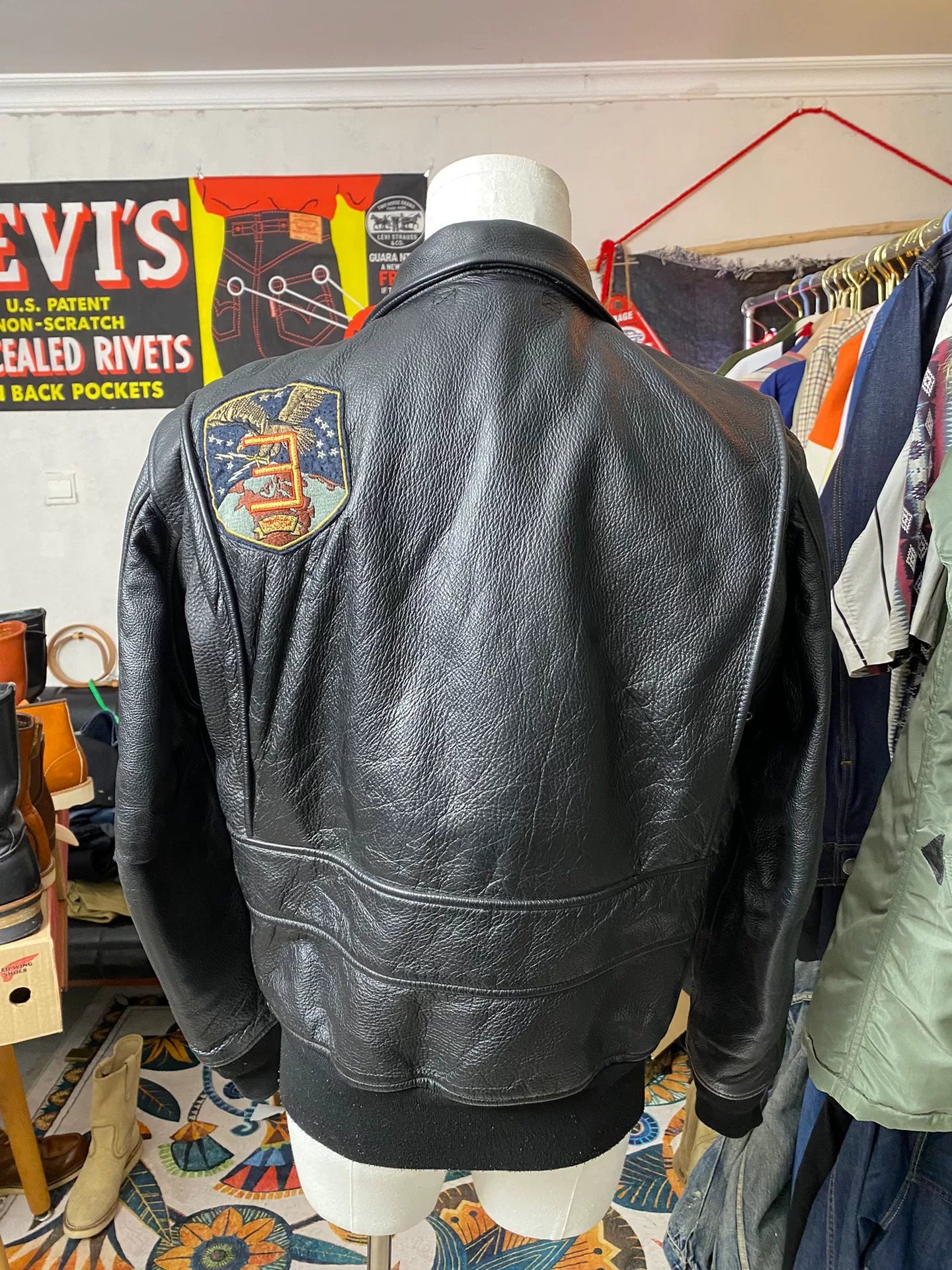Avirex G1 Tom Cruise Style Jacket — front