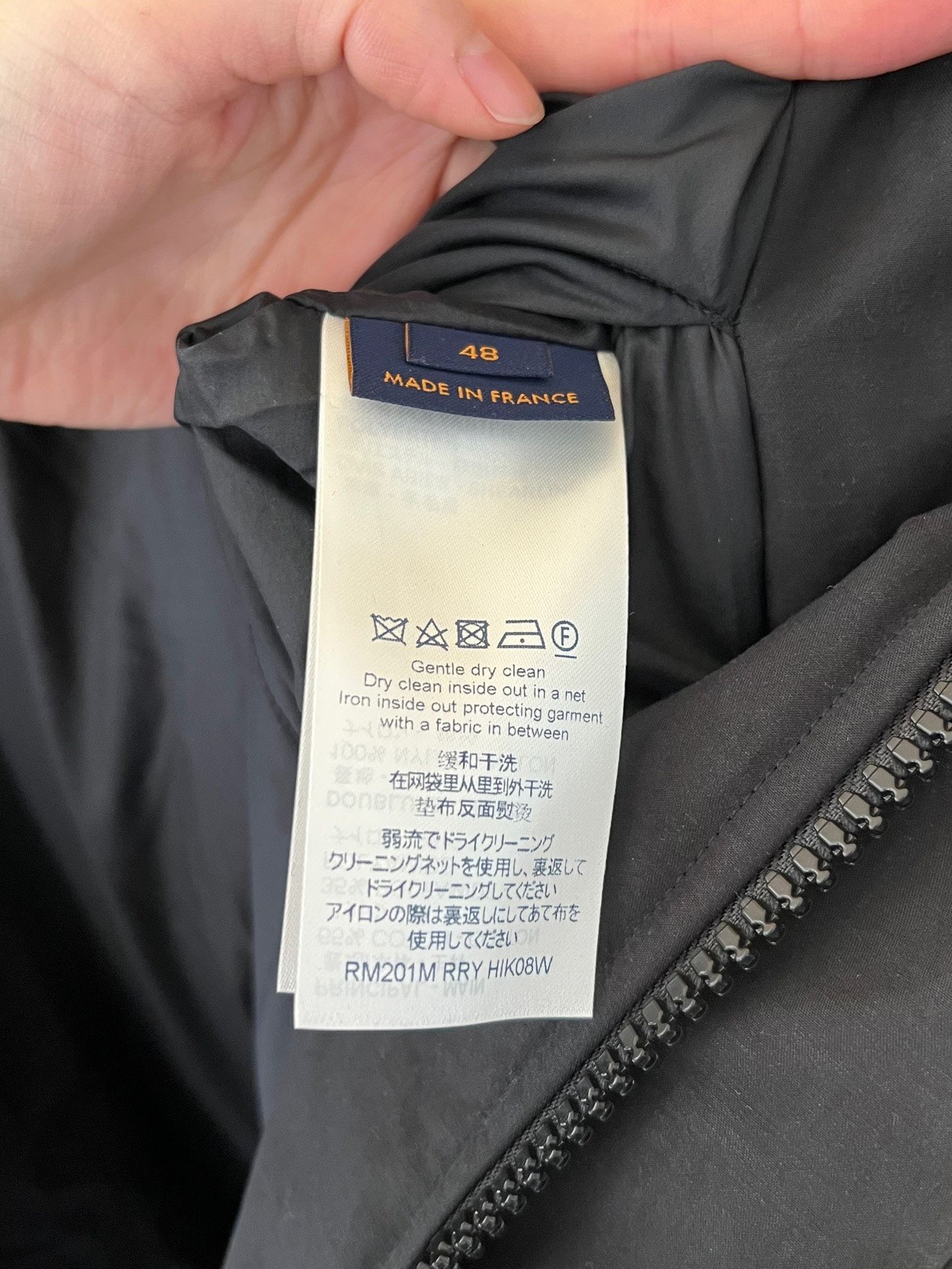 Louis Vuitton Teddy Patchwork Cotton Jacket — back