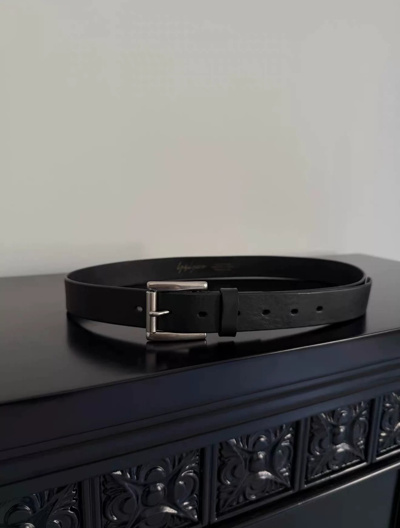 Yohji Yamamoto Pour Homme Belt — label