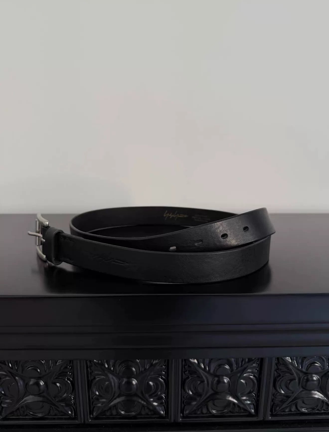 Yohji Yamamoto Pour Homme Belt — detail