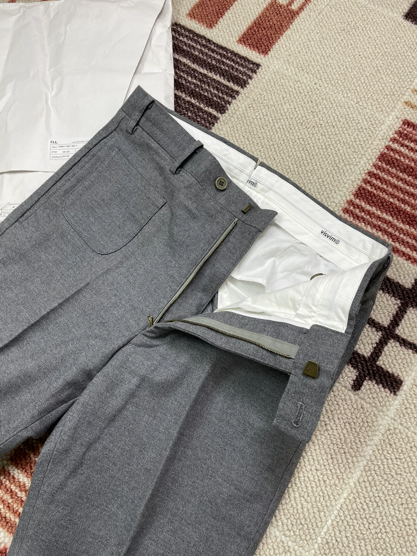 VISVIM ZERMATT PANTS 10AW Cropped — detail