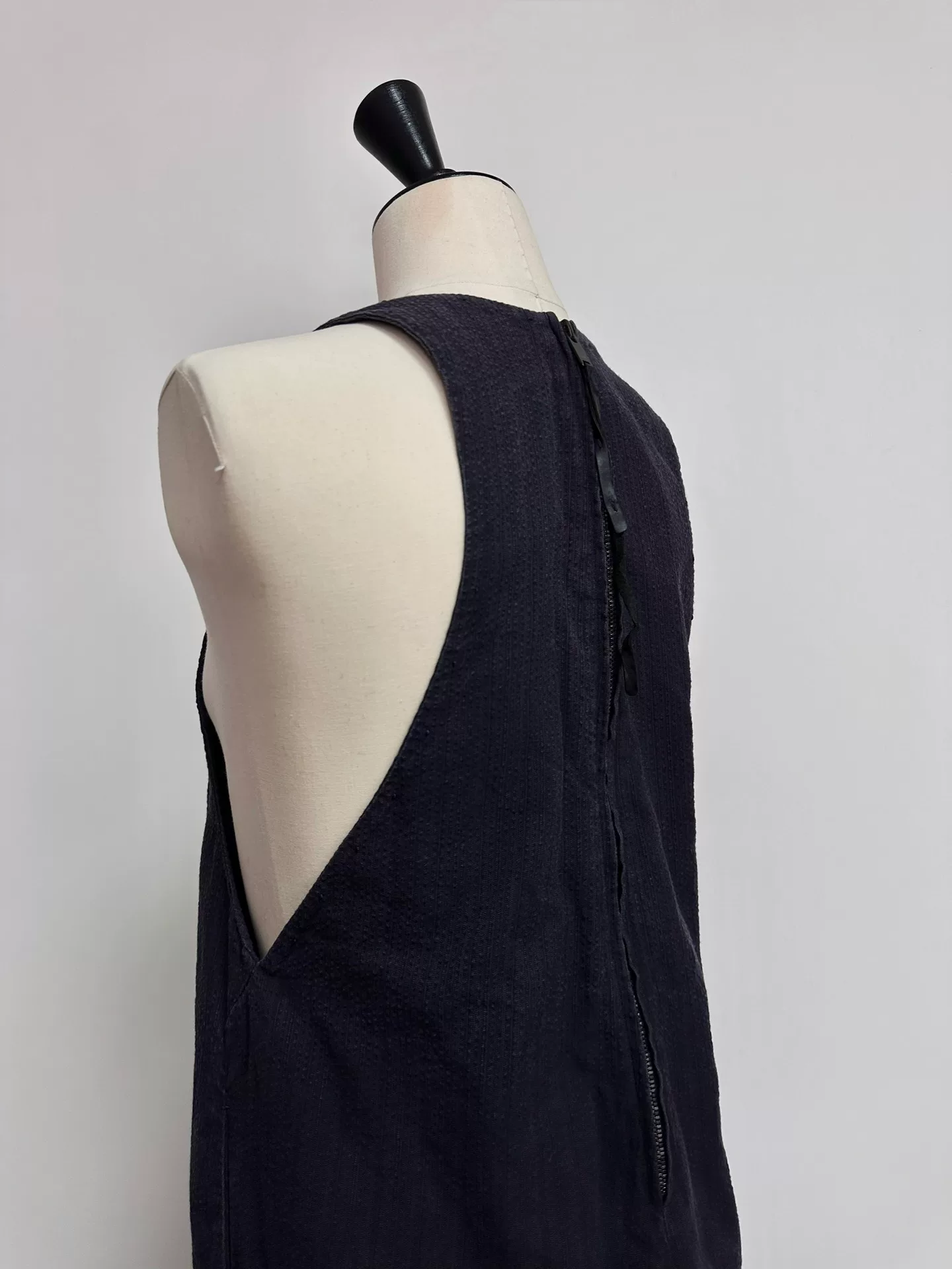 layer-0 Handmade Vintage Cotton Overalls — label