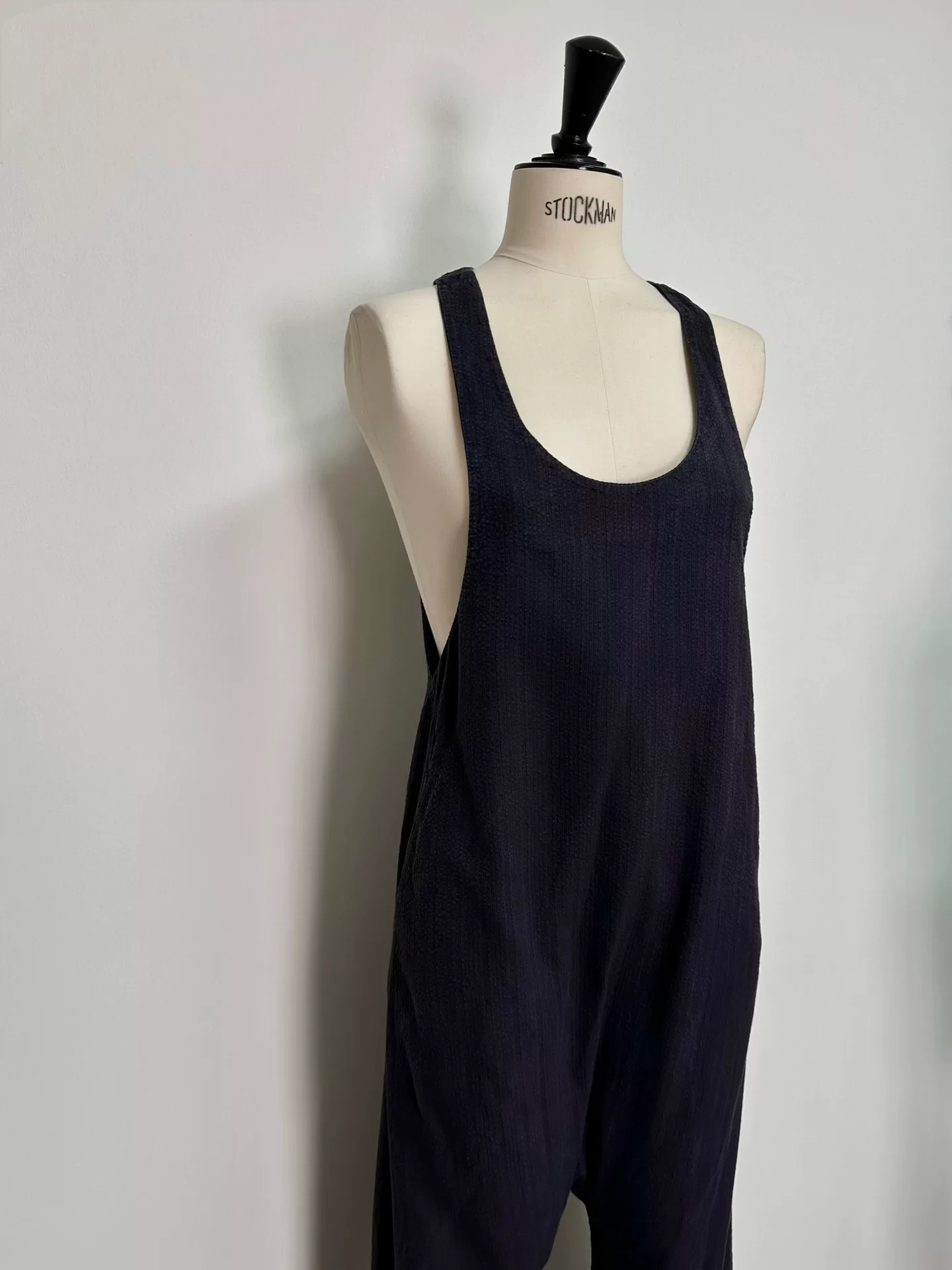 layer-0 Handmade Vintage Cotton Overalls — front
