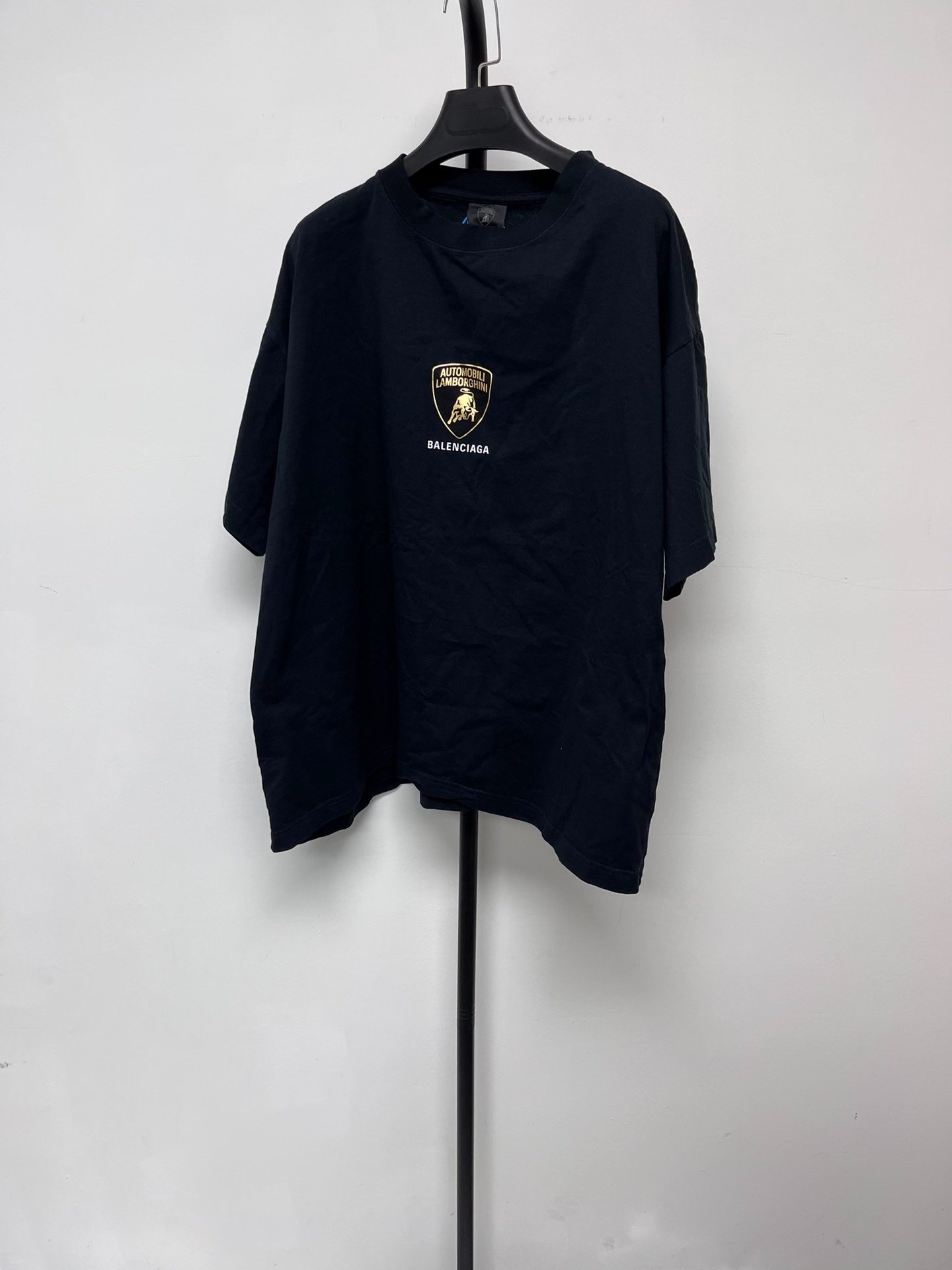 Balenciaga x Lamborghini Logo Short-Sleeve T-Shirt