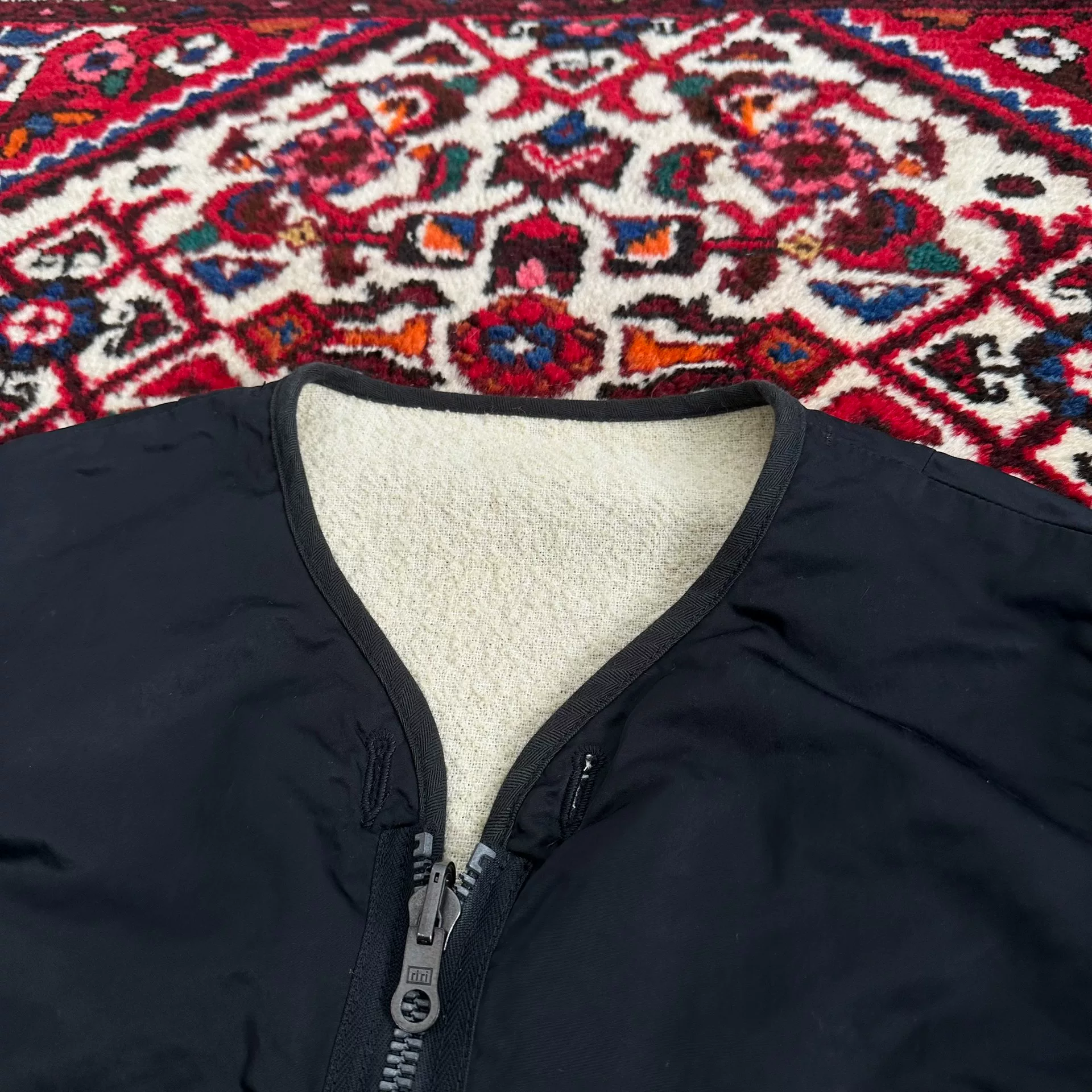 visvim 16AW Iris Nylon Jacket — label