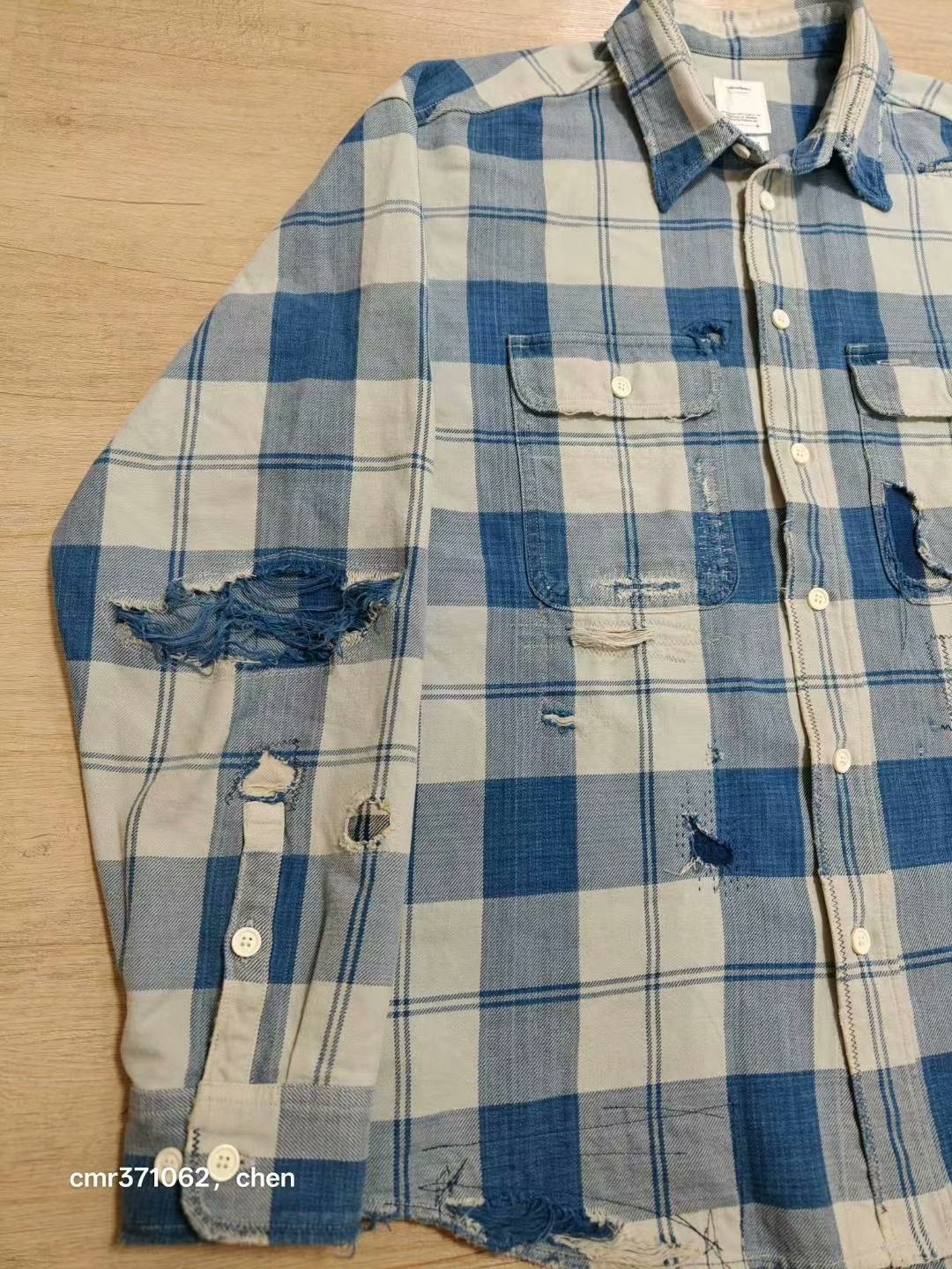 VISVIM 21SS Lumber Check L/S — detail