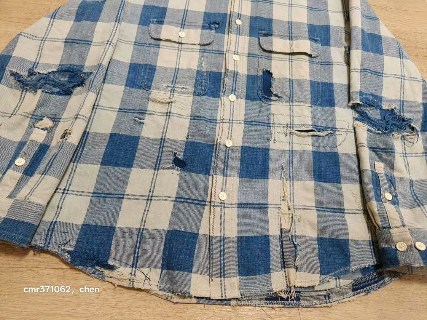 VISVIM 21SS Lumber Check L/S — label