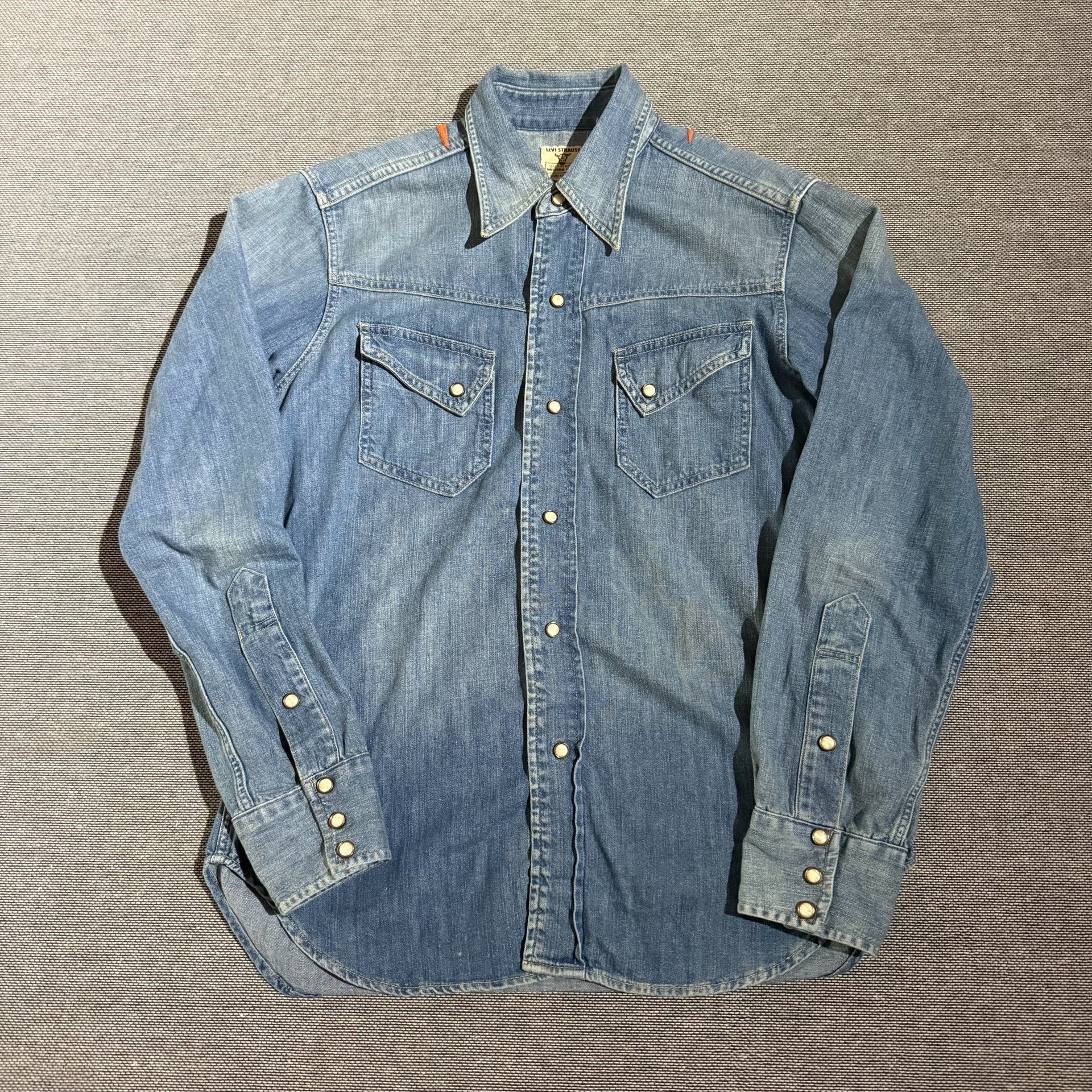 Levi's LVC Western Washed Denim Shirt
