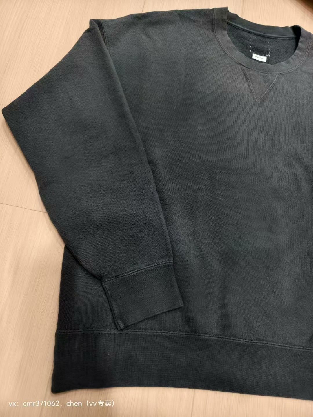 VISVIM 24AW JUMBO SB SWEAT L/S — front