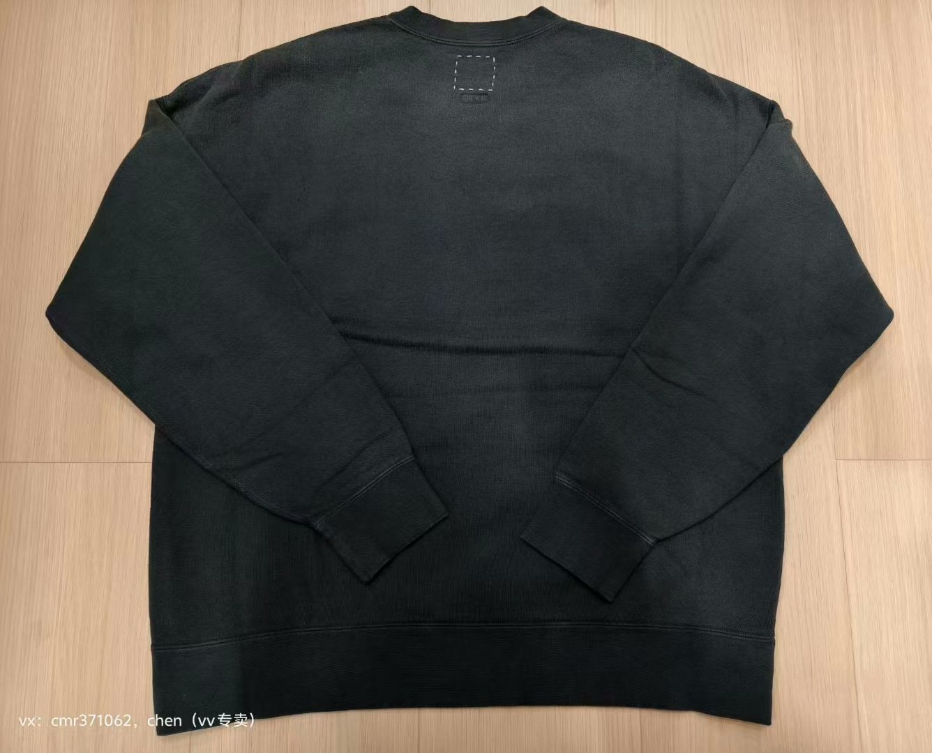 VISVIM 24AW JUMBO SB SWEAT L/S — label