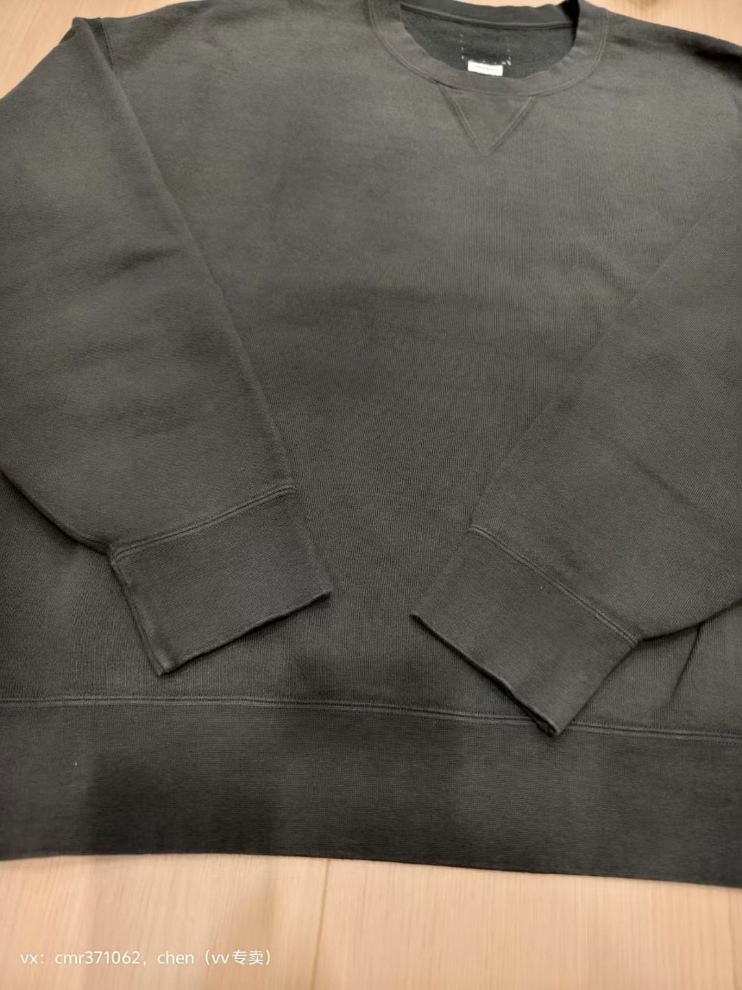 VISVIM 24AW JUMBO SB SWEAT L/S — back