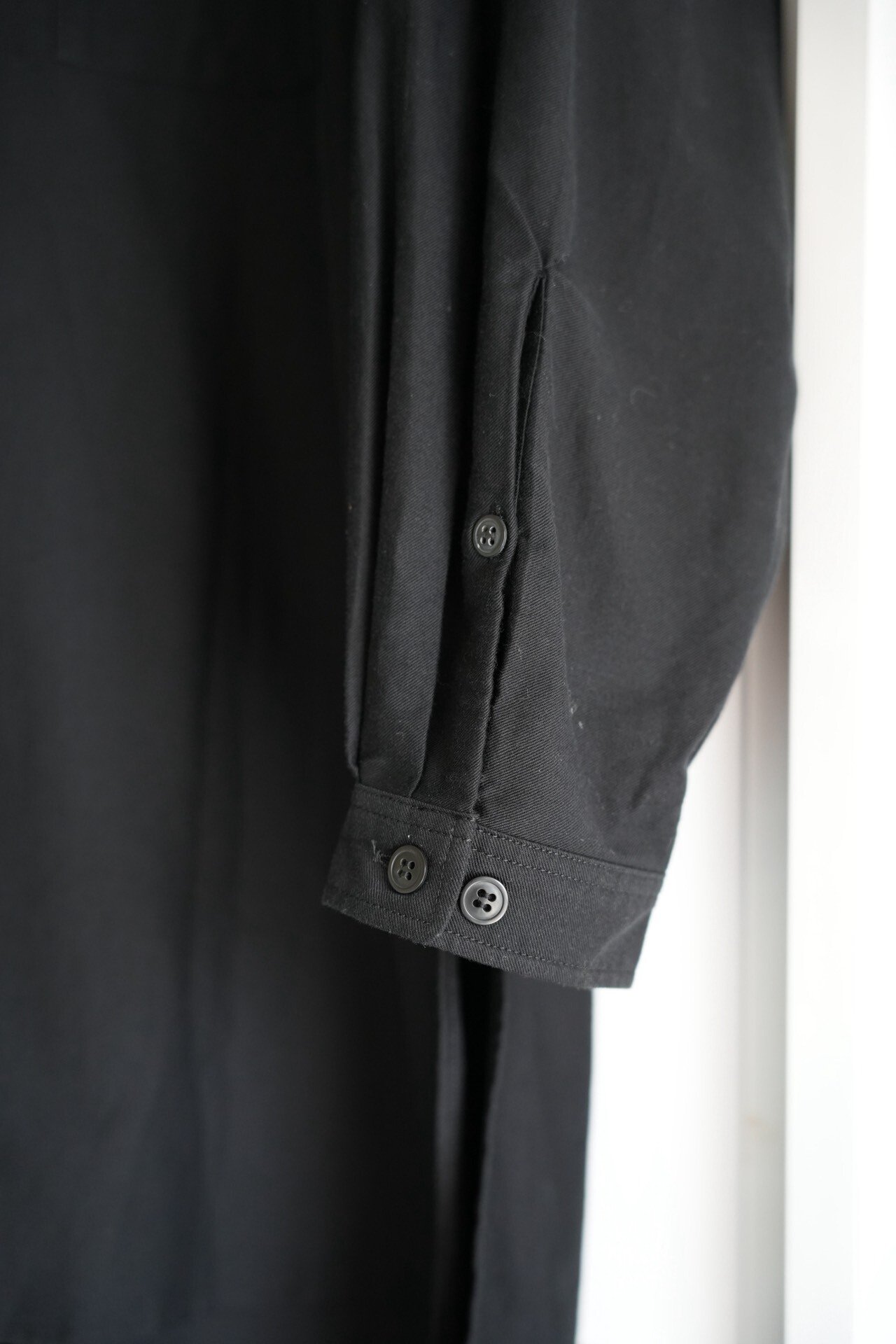 Yohji Yamamoto 2017SS Signature Print Shirt — label