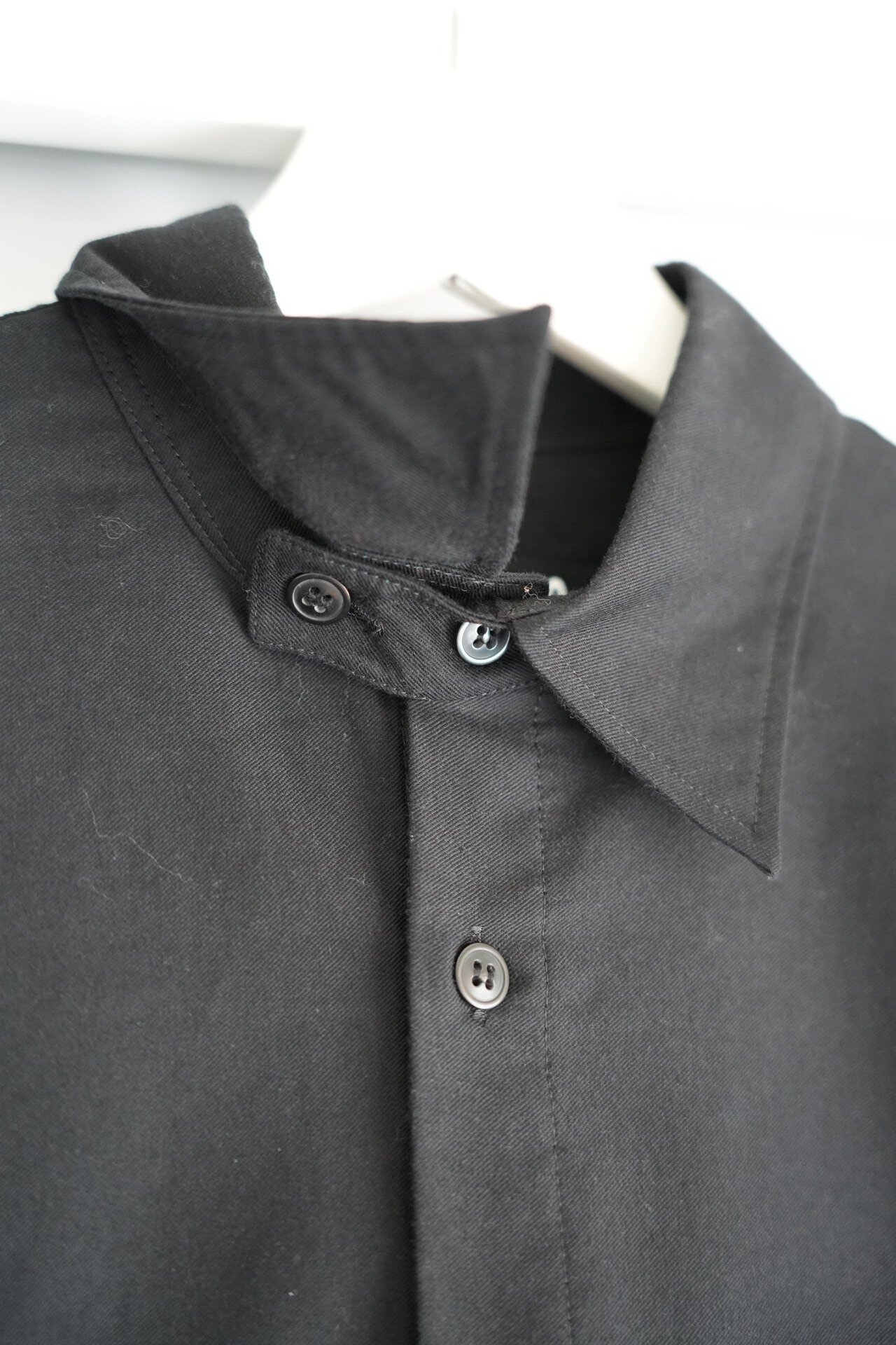 Yohji Yamamoto 2017SS Signature Print Shirt — back