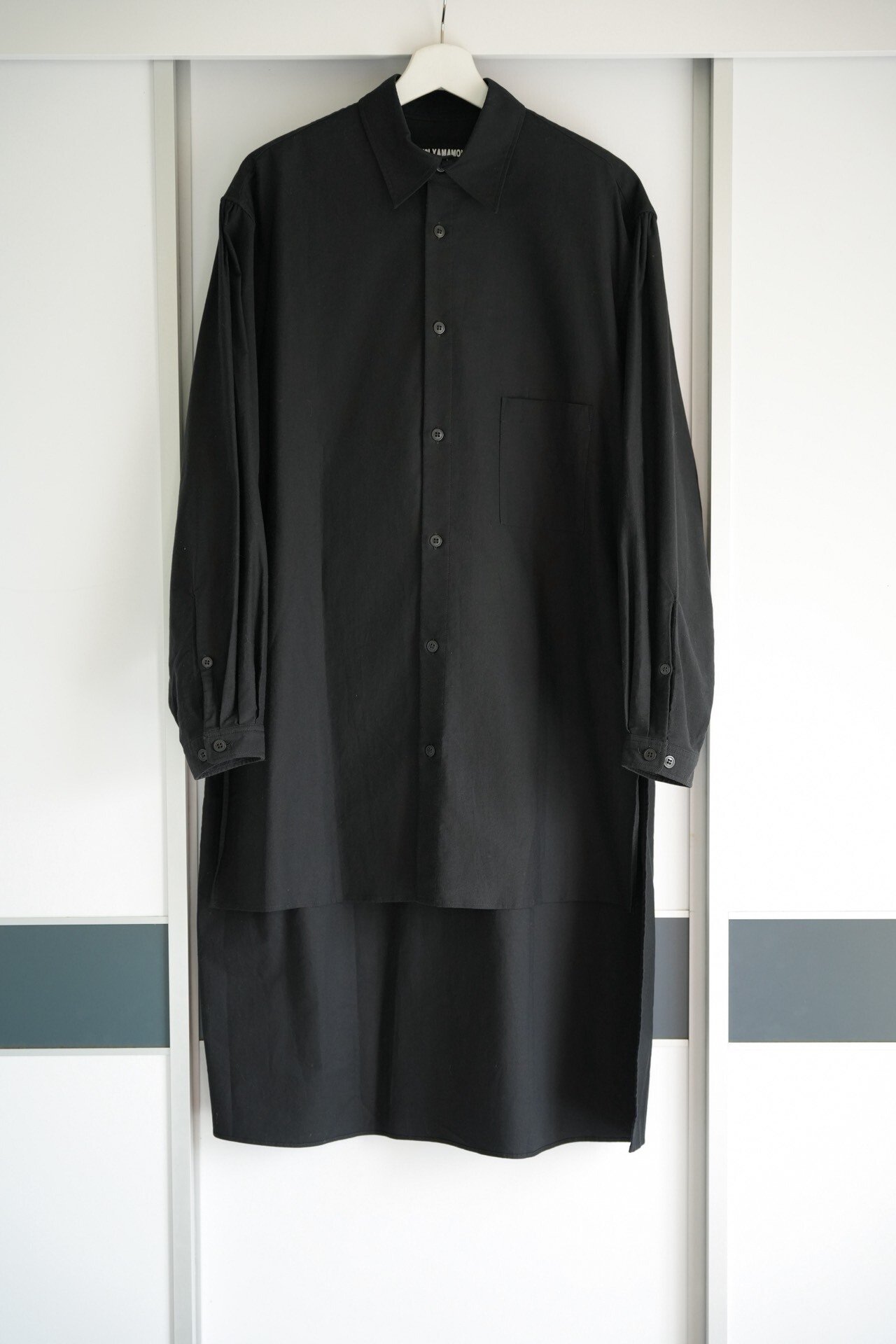 Yohji Yamamoto 2017SS Signature Print Shirt — front