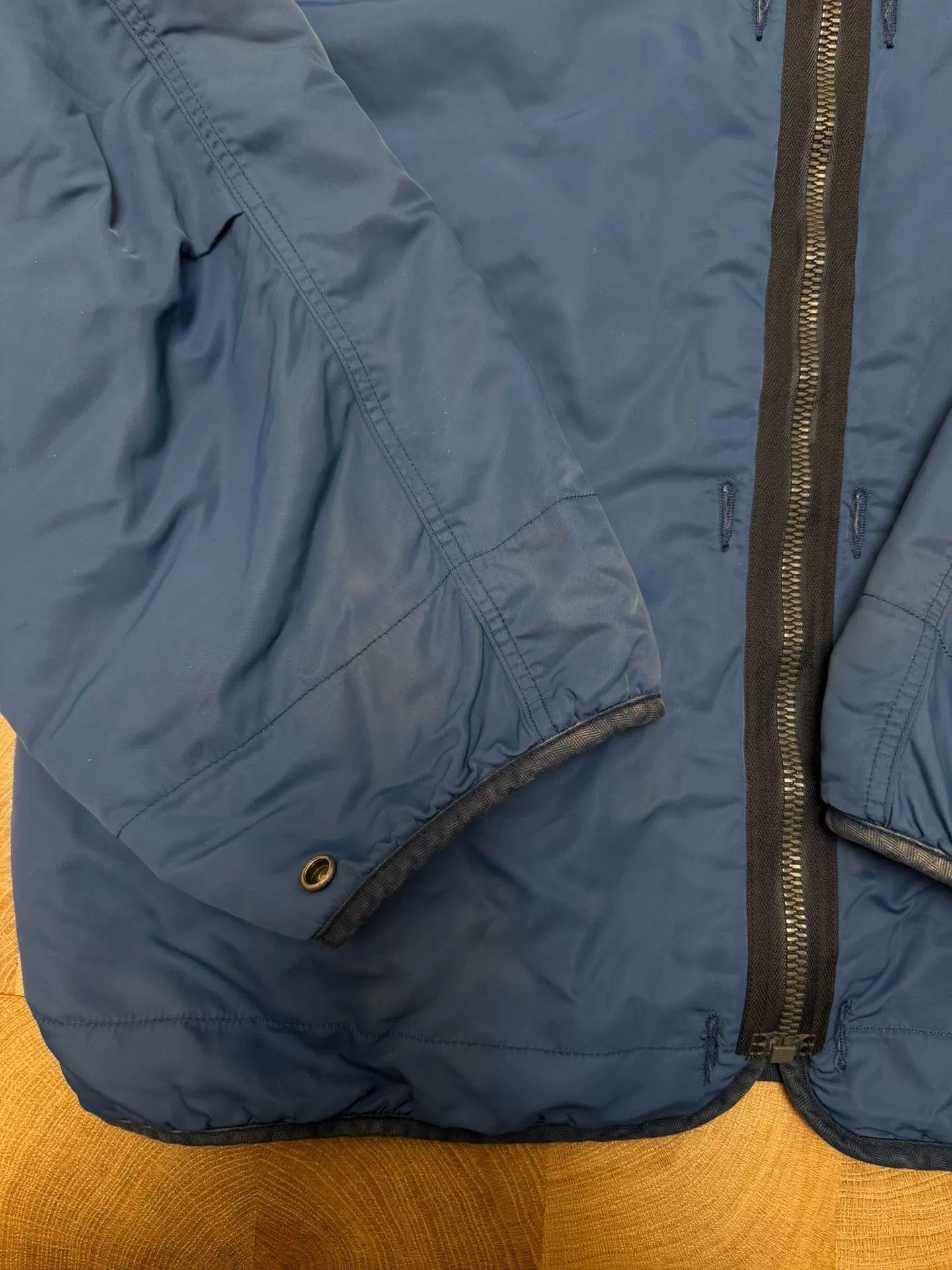 visvim iris liner jkt 23ss blue — label