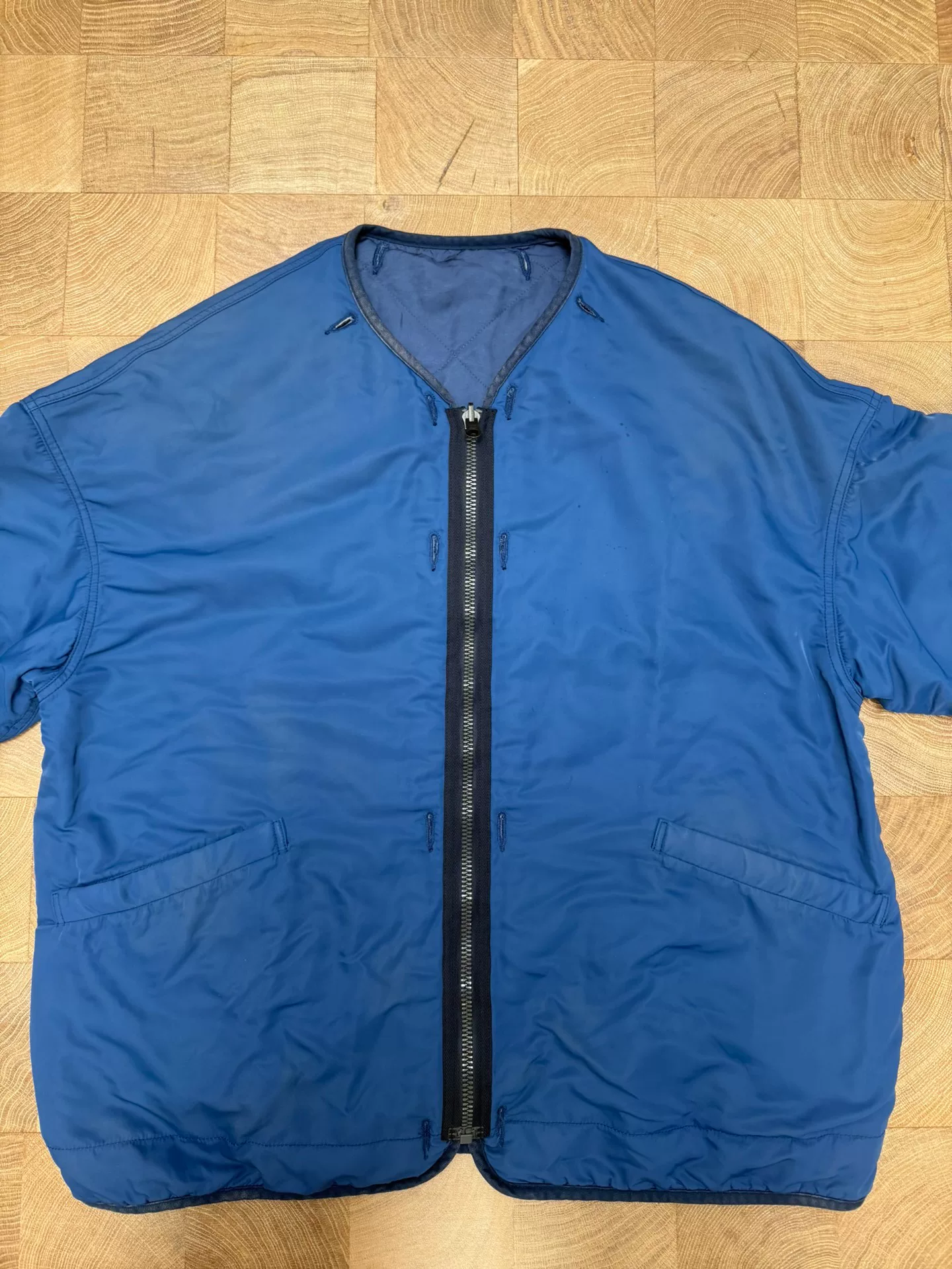 visvim iris liner jkt 23ss blue — front