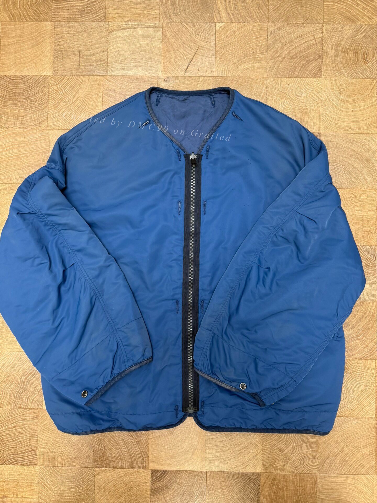visvim iris liner jkt 23ss blue
