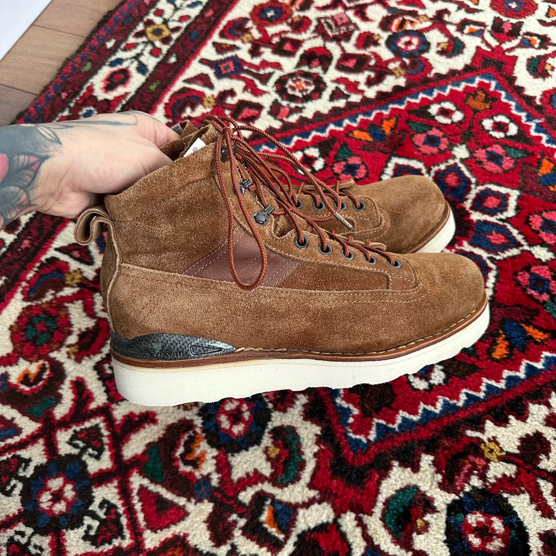 visvim 10ss BEARD BOOTS — back