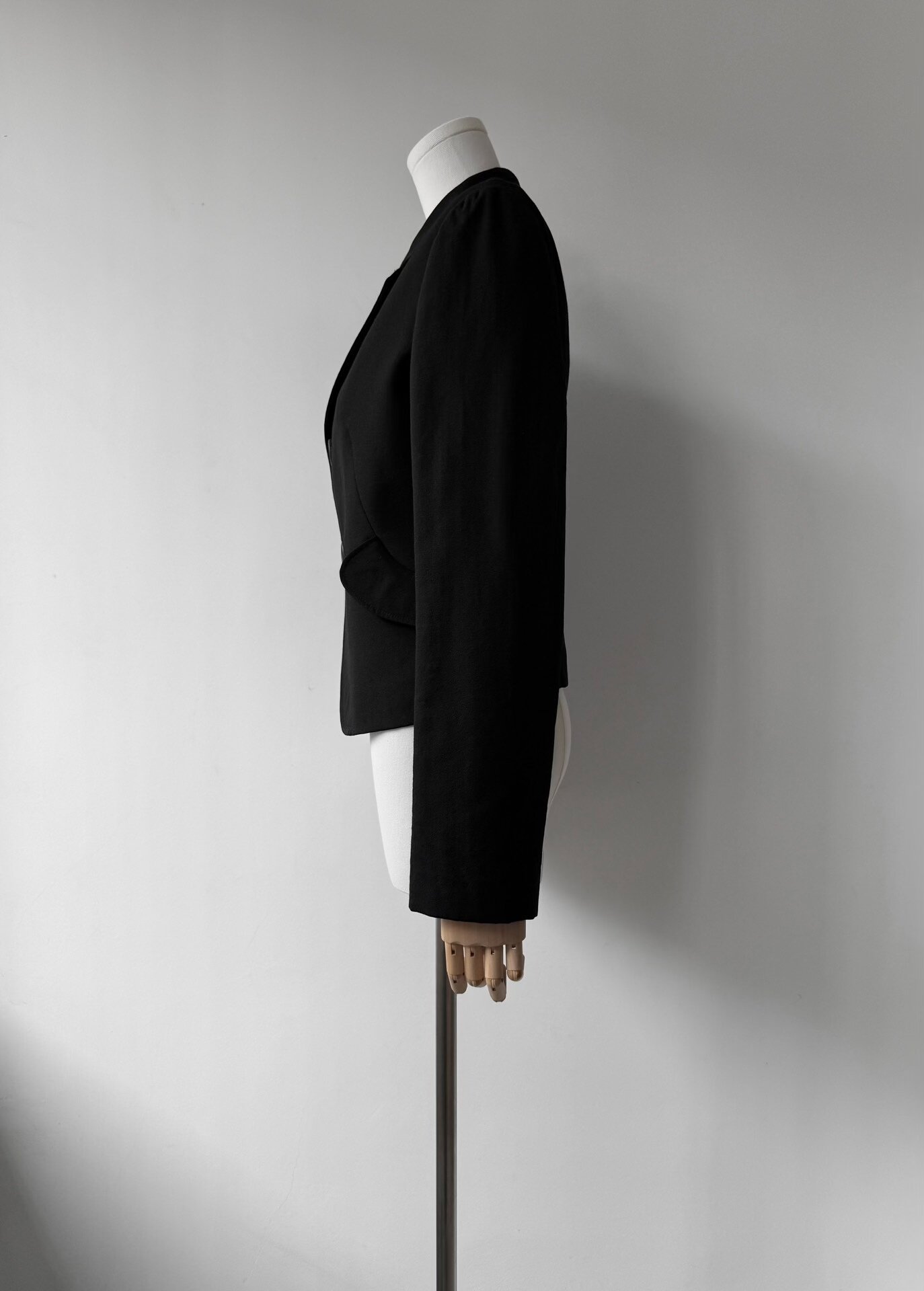 Yohji Yamamoto Y's 05AW Wool Suit Jacket — detail