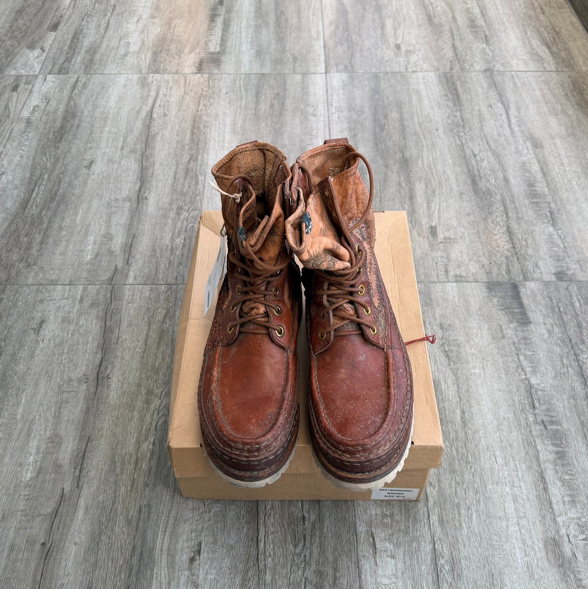VISVIM 21AW ICT GRIZZLY BOOTS MUD