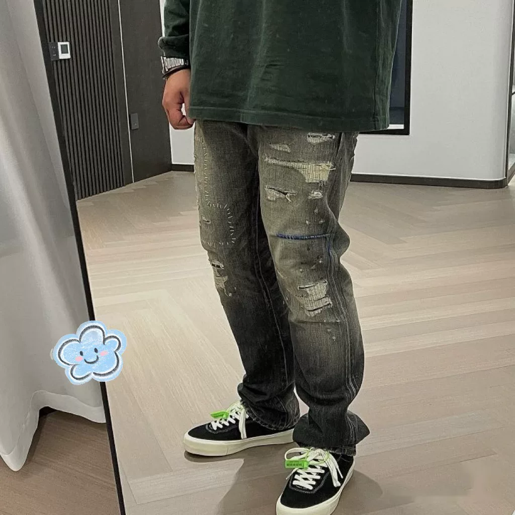 Neighborhood 22AW Denim Jeans — back