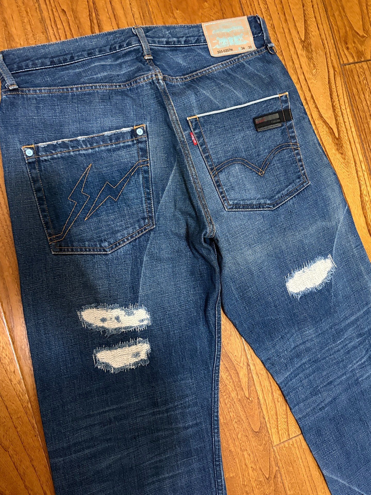 Levi's Fenom Crush 505 Jeans — back