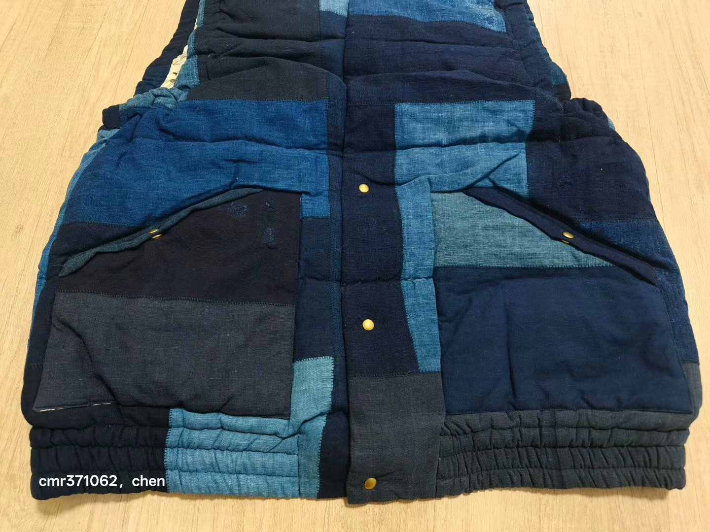 visvim 20 ICT Insulator Down Kofu Vest — detail