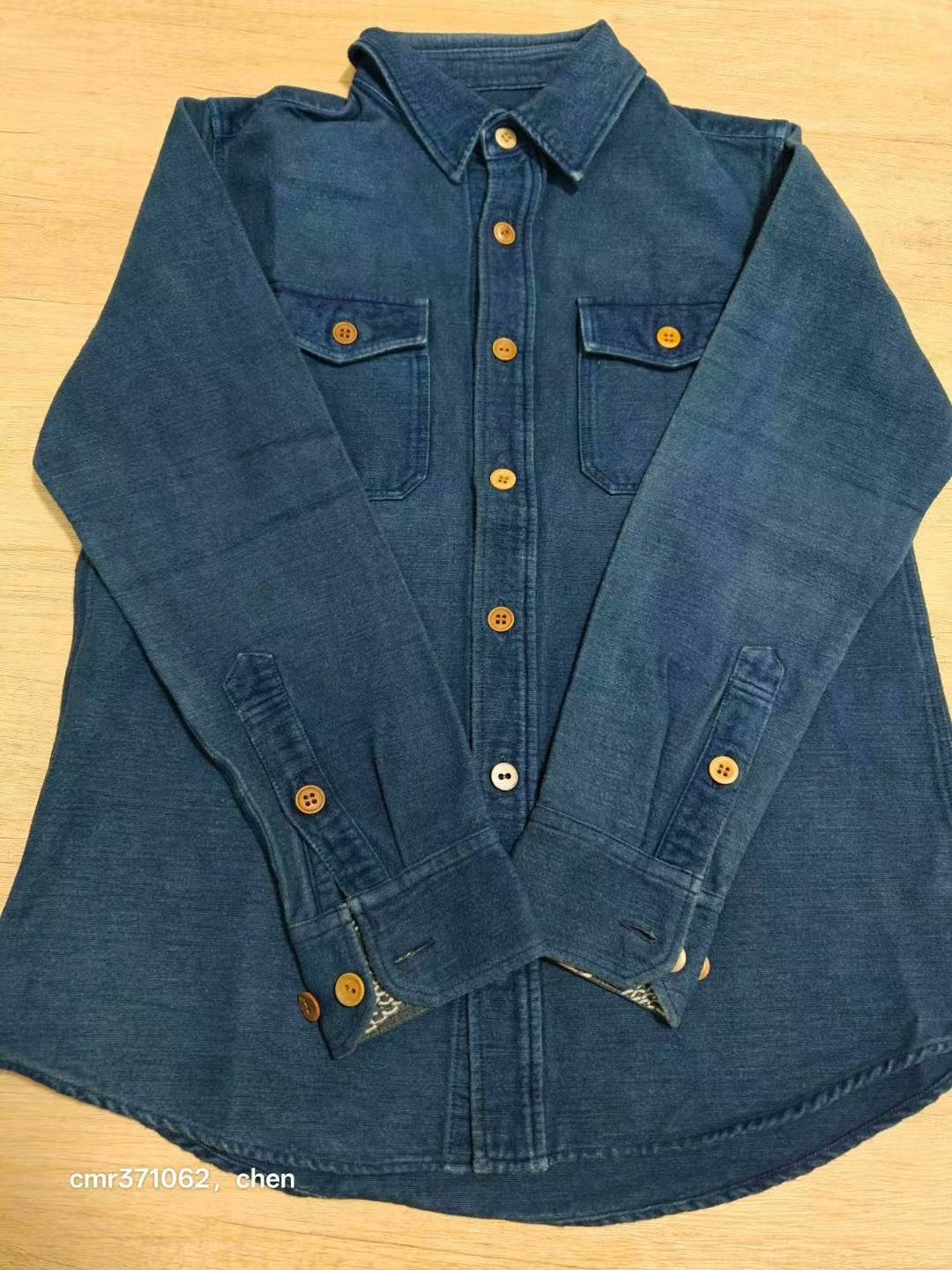 VISVIM 15 ICT BLACK ELK FLANNEL — back