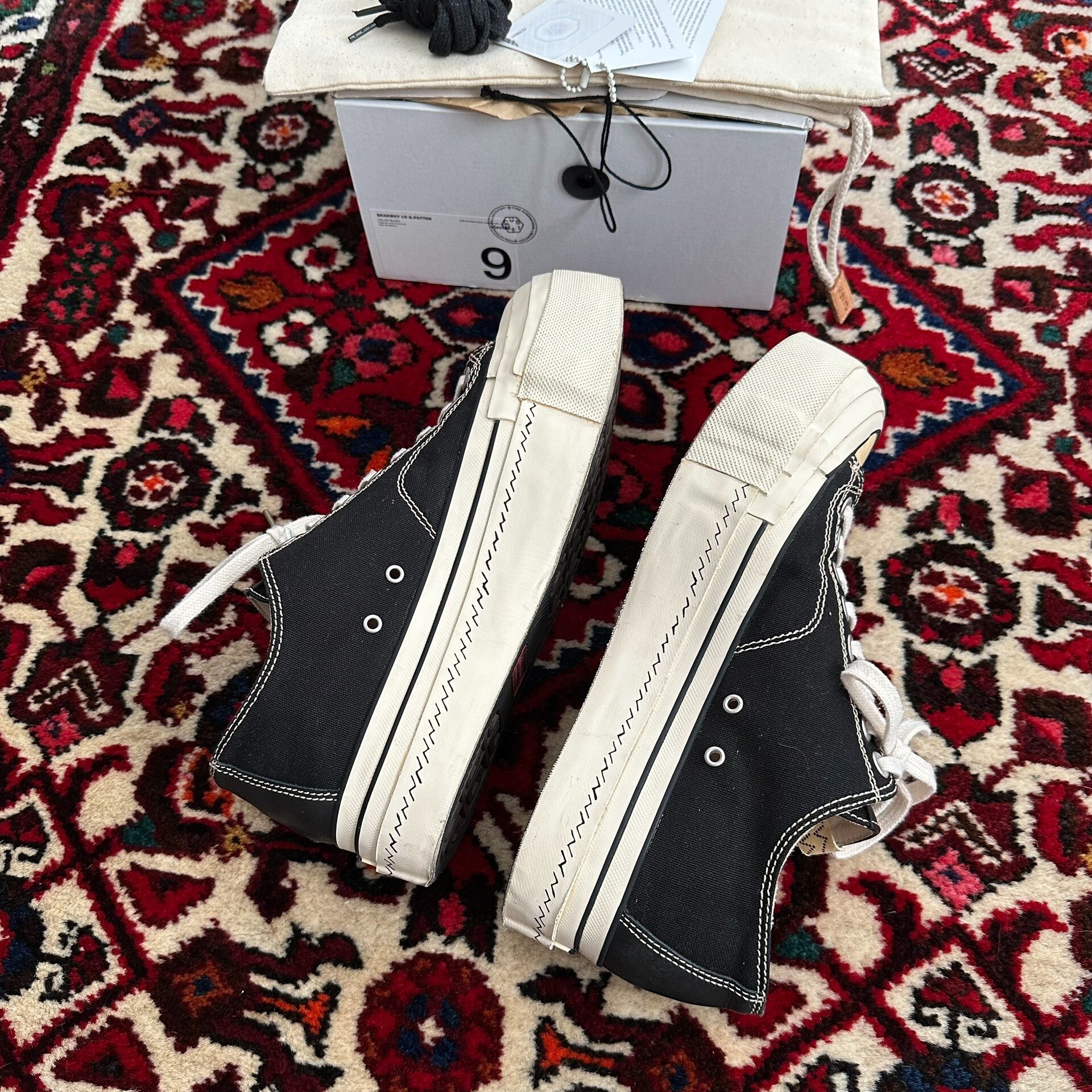 visvim 21ss Skagway Canvas Shoes — back