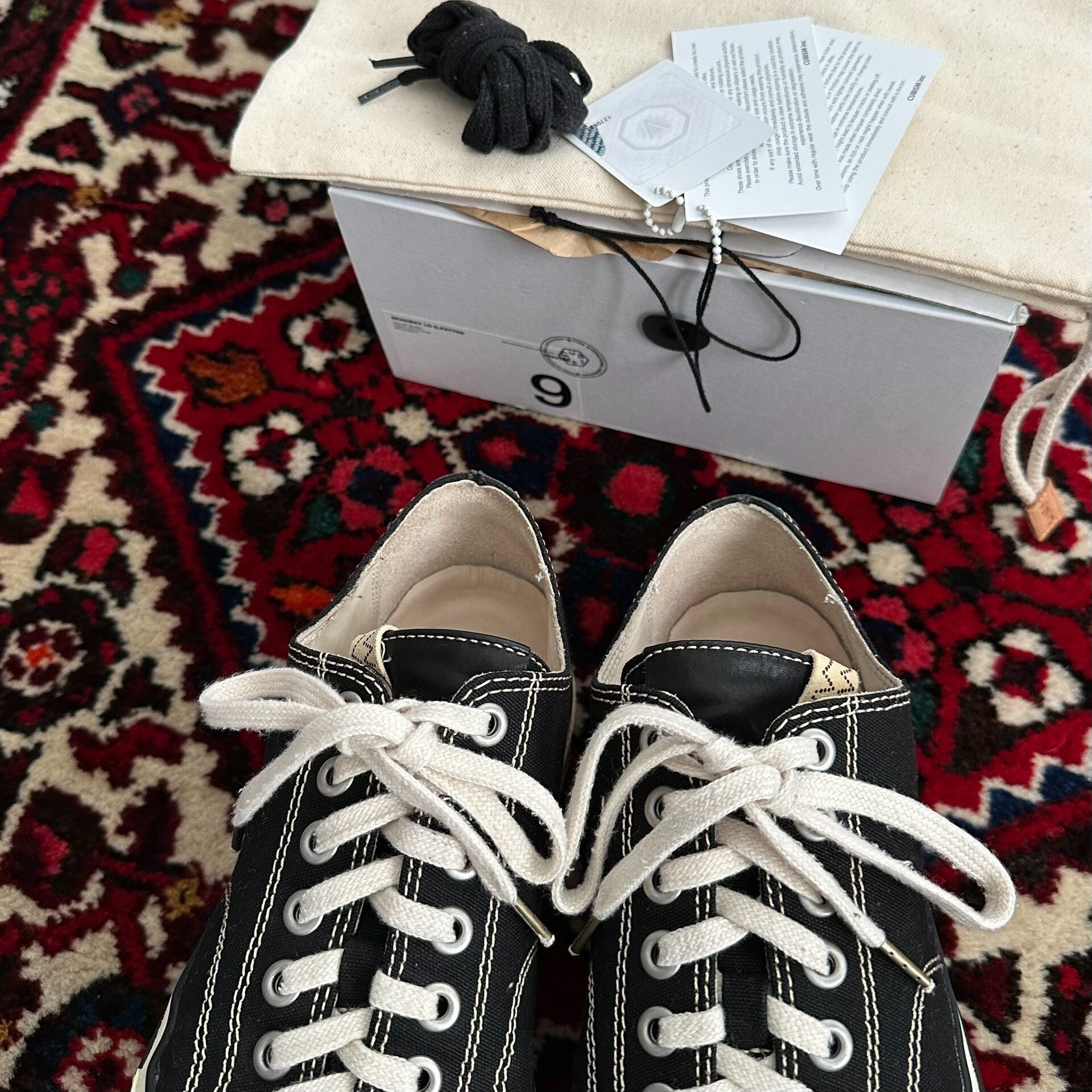 visvim 21ss Skagway Canvas Shoes — label