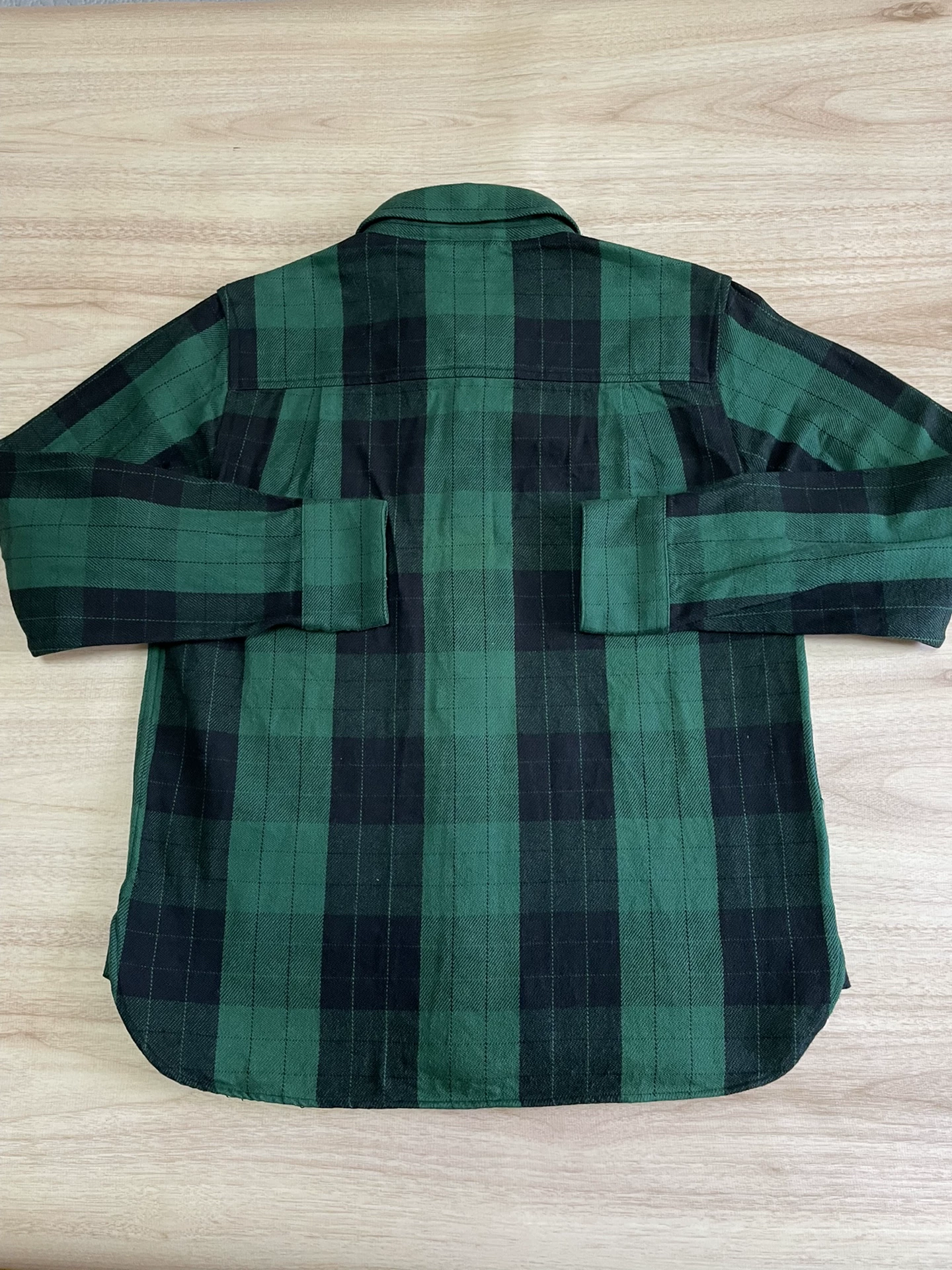 Descendant Flannel Plaid Long-Sleeve Shirt — front