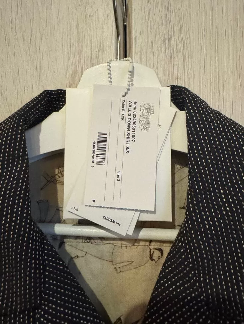 visvim 24SS WALLIS DOWN SHIRT S/S — detail