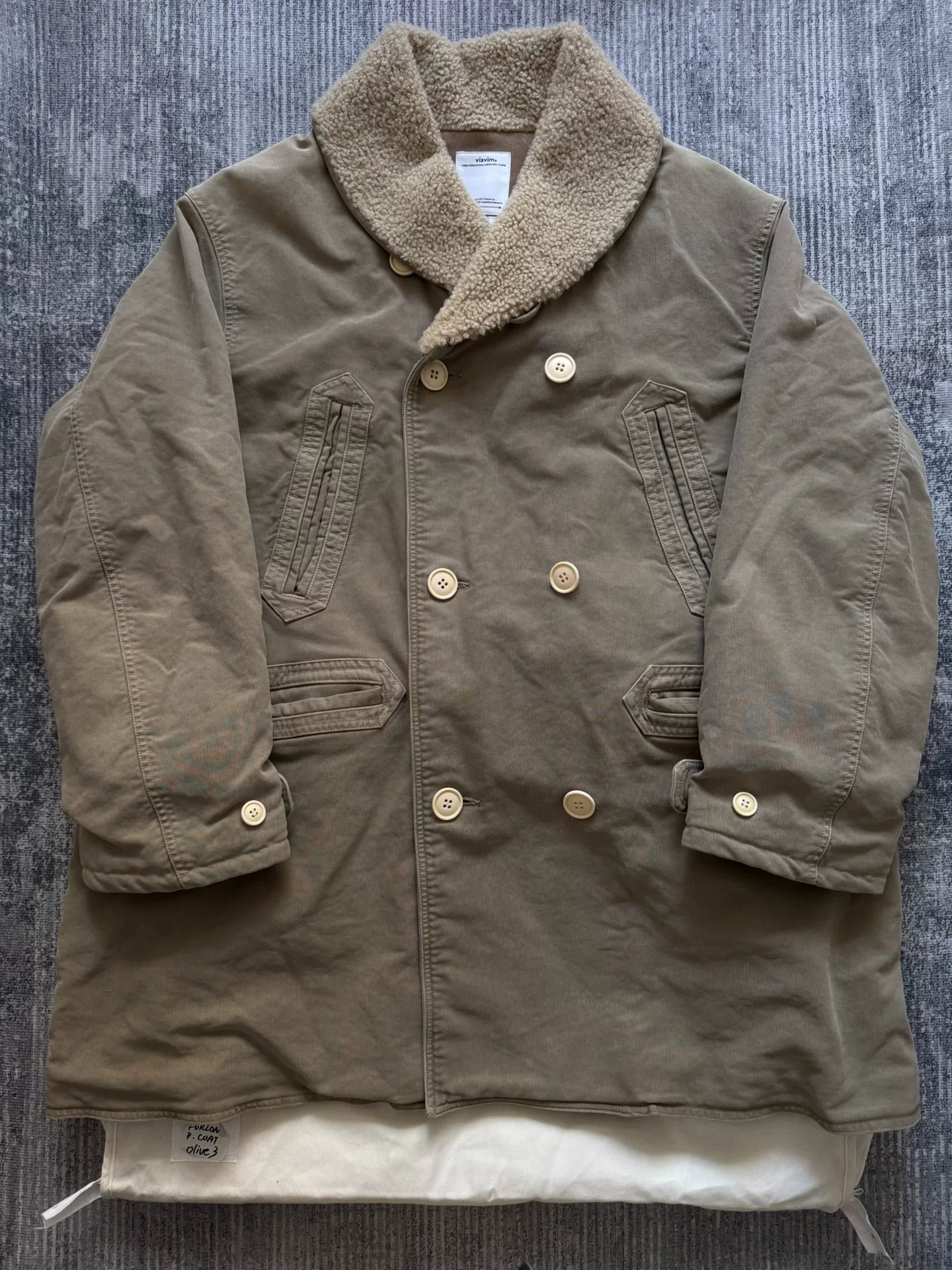 VISVIM 23AW FURLONG P. COAT