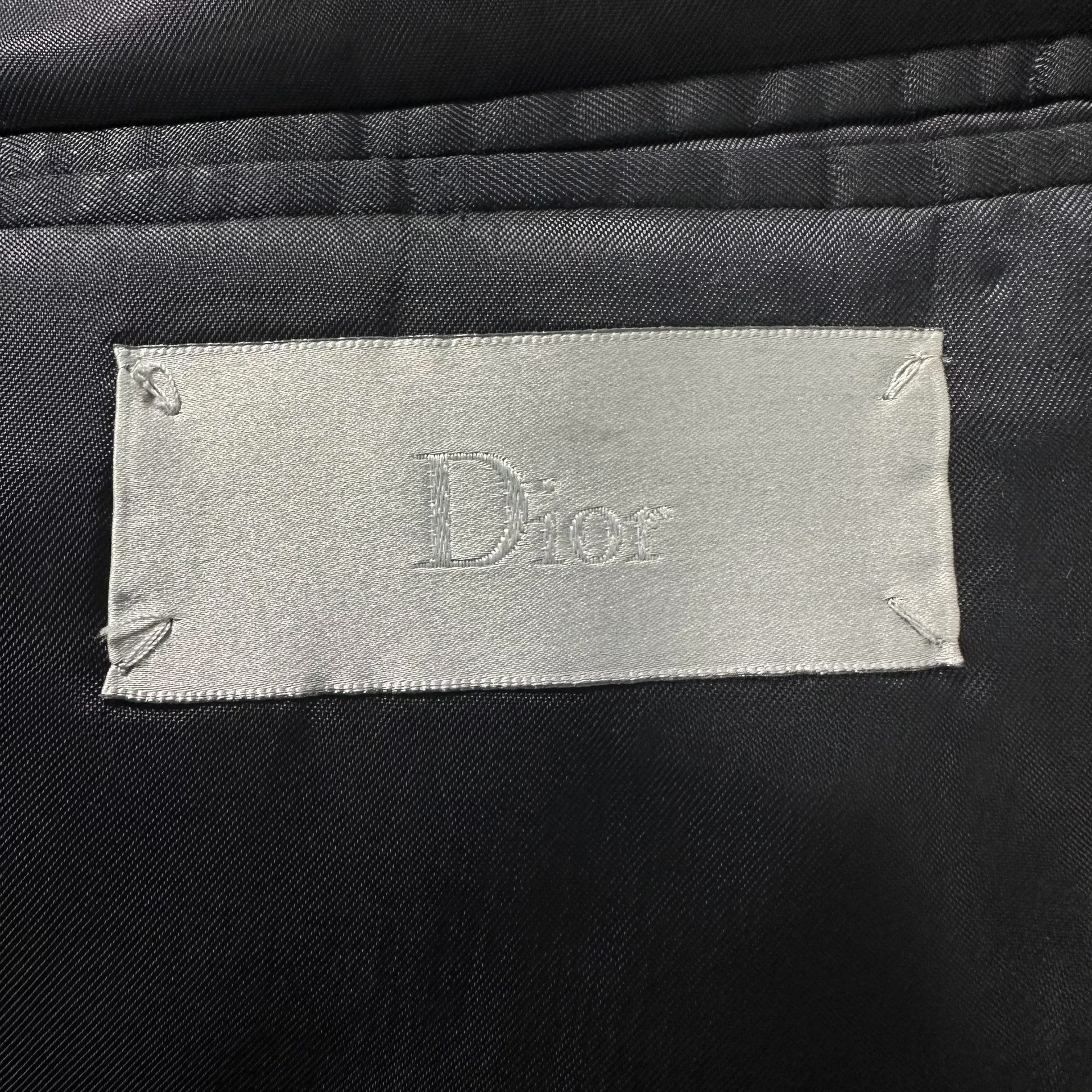 Dior Homme 18ss Bead Embroidery Suit Jacket — label