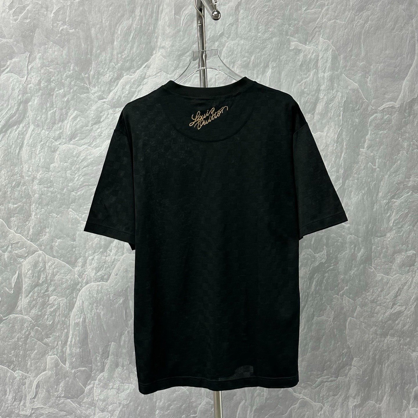 Louis Vuitton Embroidered Dog Logo Short Sleeve — back