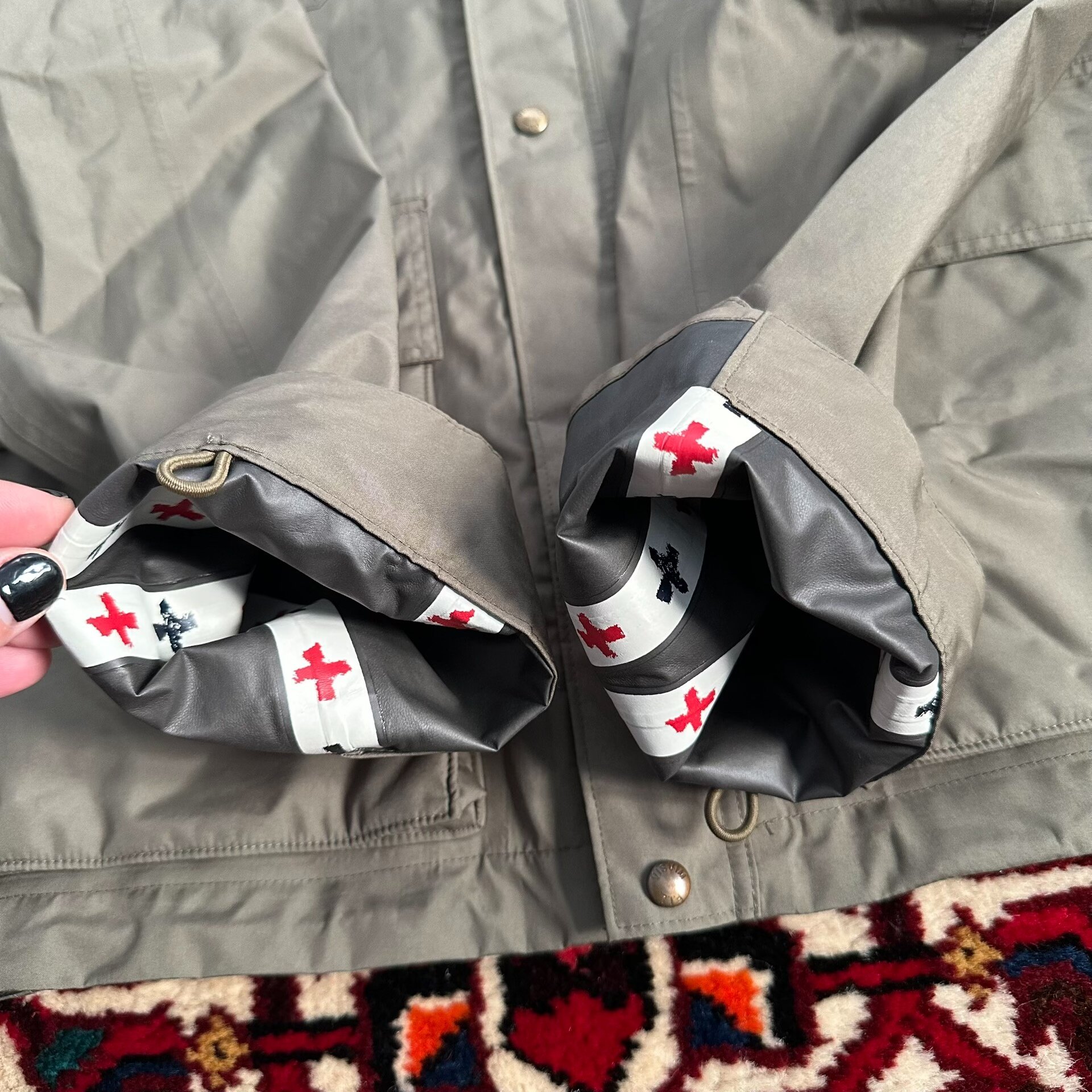 visvim TOTEM PARKA GORE-TEX 13SS — label