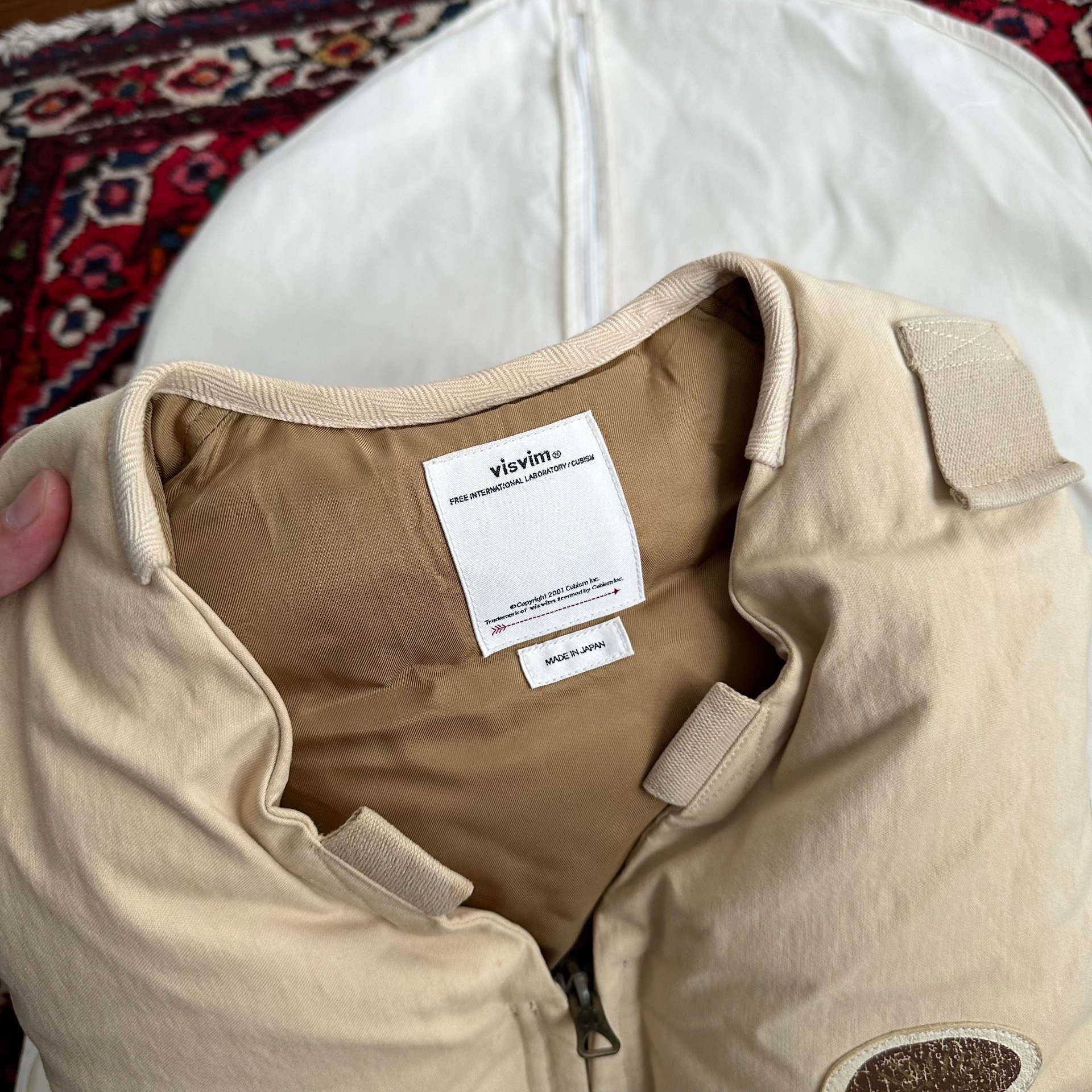 visvim 20AW HARRIER DOWN VEST — back