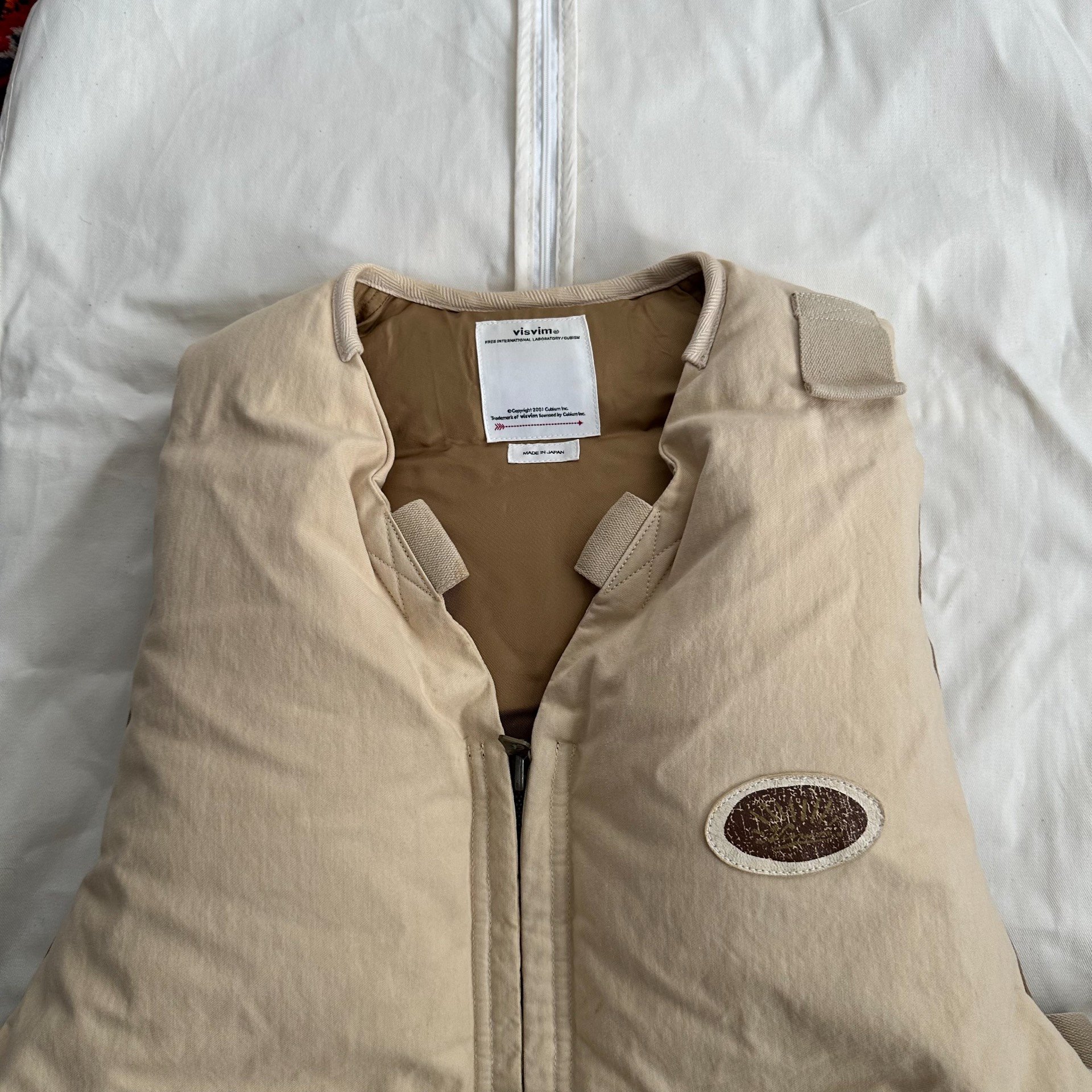 visvim 20AW HARRIER DOWN VEST — detail