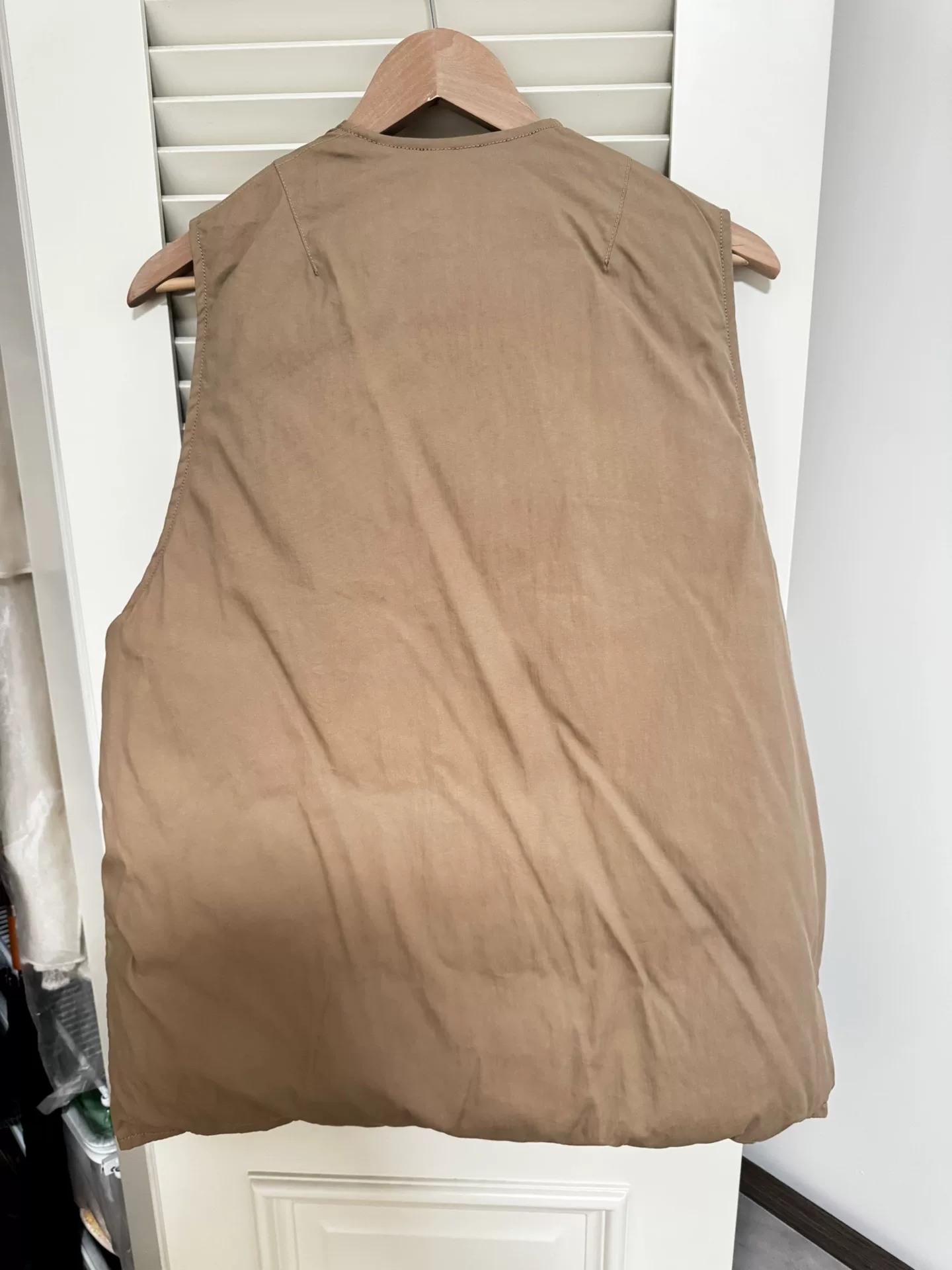 VISVIM KORA DOWN VEST — front