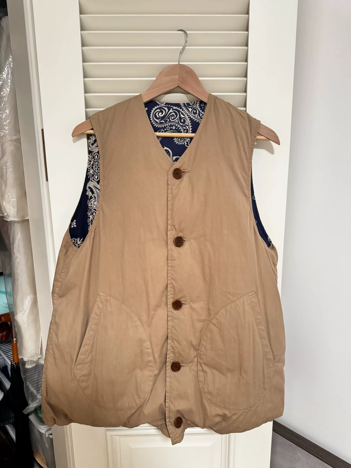 VISVIM KORA DOWN VEST