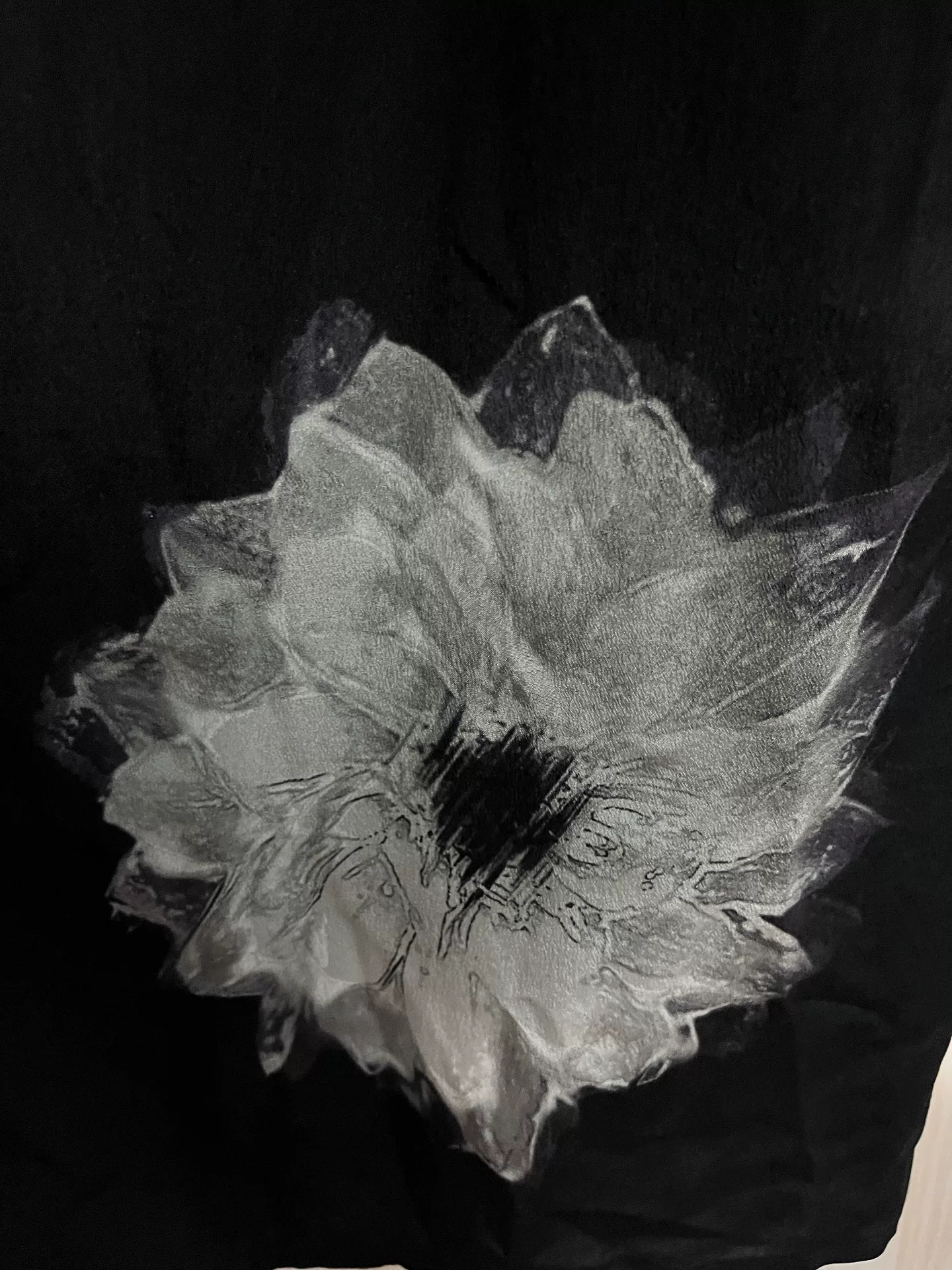 Yohji Yamamoto 25SS Silk Floral Jacket — back
