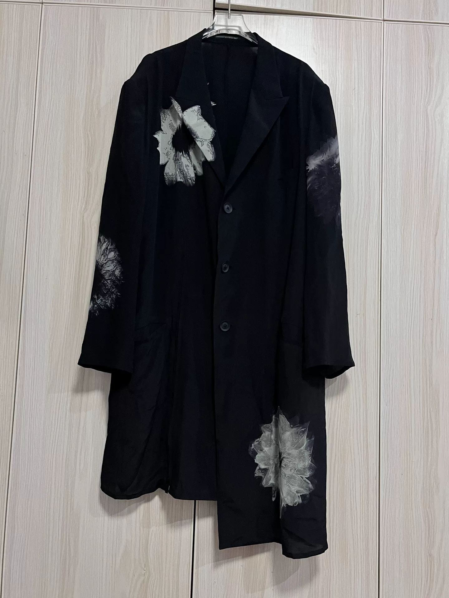 Yohji Yamamoto 25SS Silk Floral Jacket
