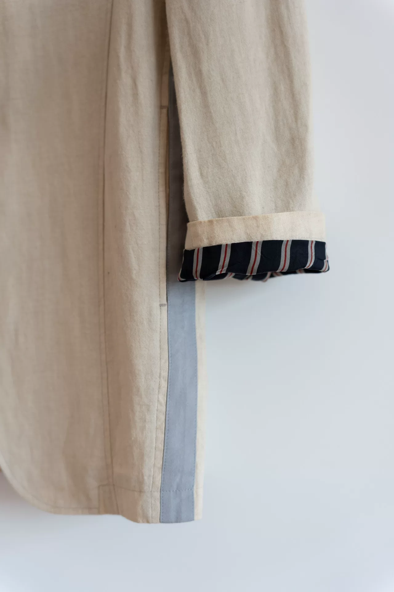 Yohji Yamamoto 16SS Beige Linen Blazer — label