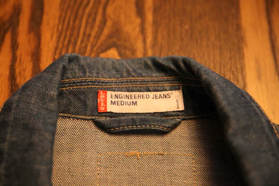 LEVI'S Vintage Washed Denim Jacket — front