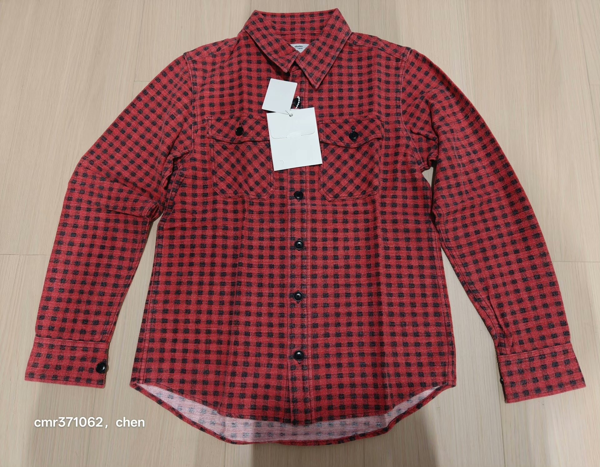 visvim 16AW Black Elk Gingham Flannel