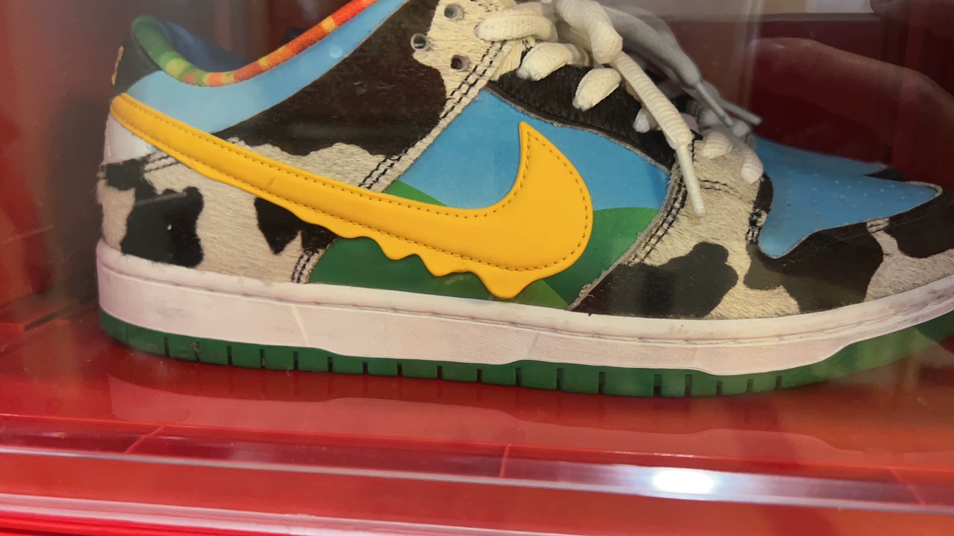 Nike Dunk Cow Print Blue Sneakers