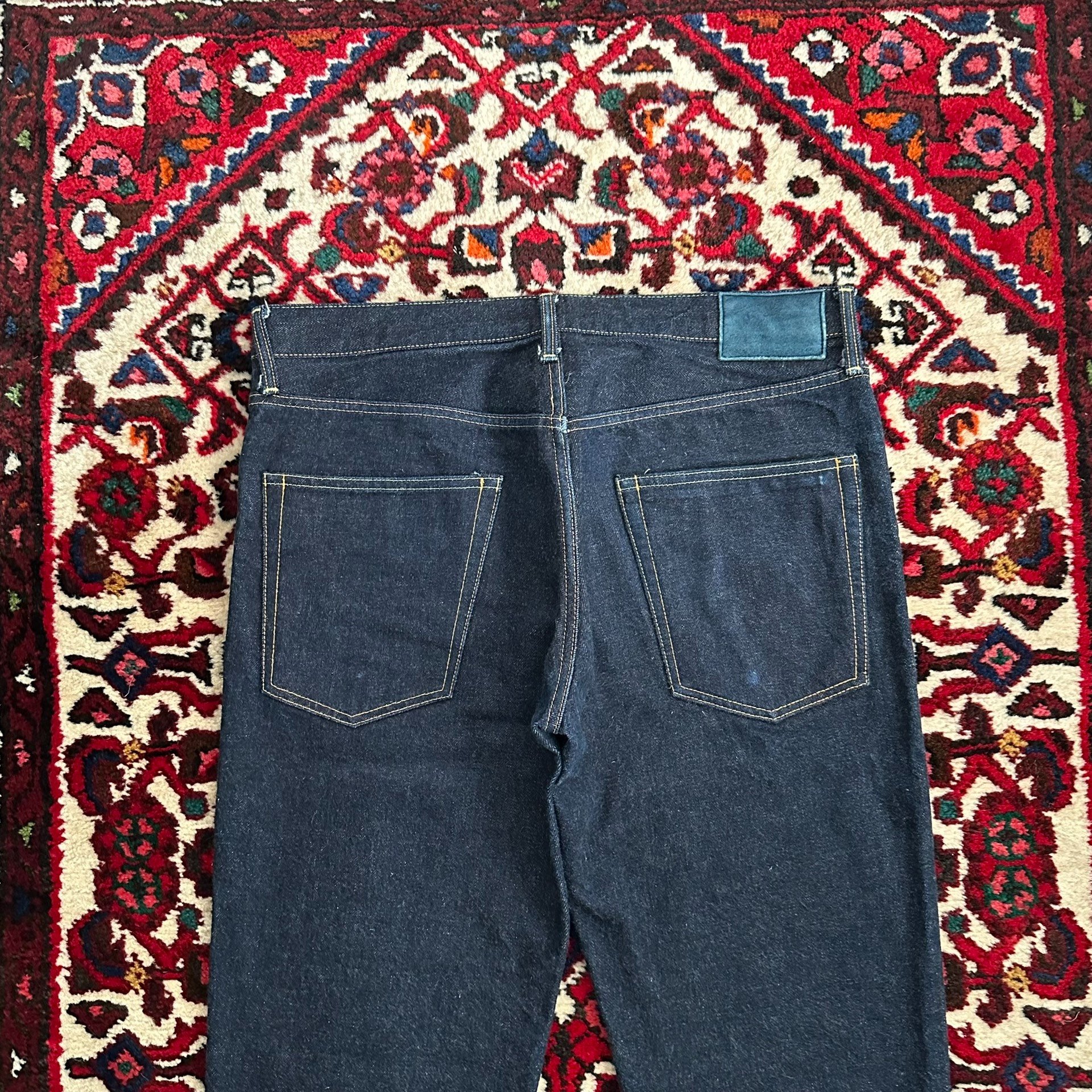 visvim 21AW 03 RAW Denim Jeans — back
