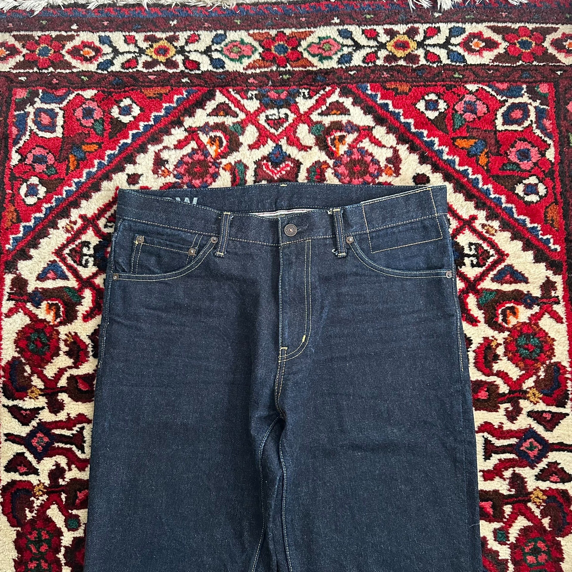 visvim 21AW 03 RAW Denim Jeans — detail